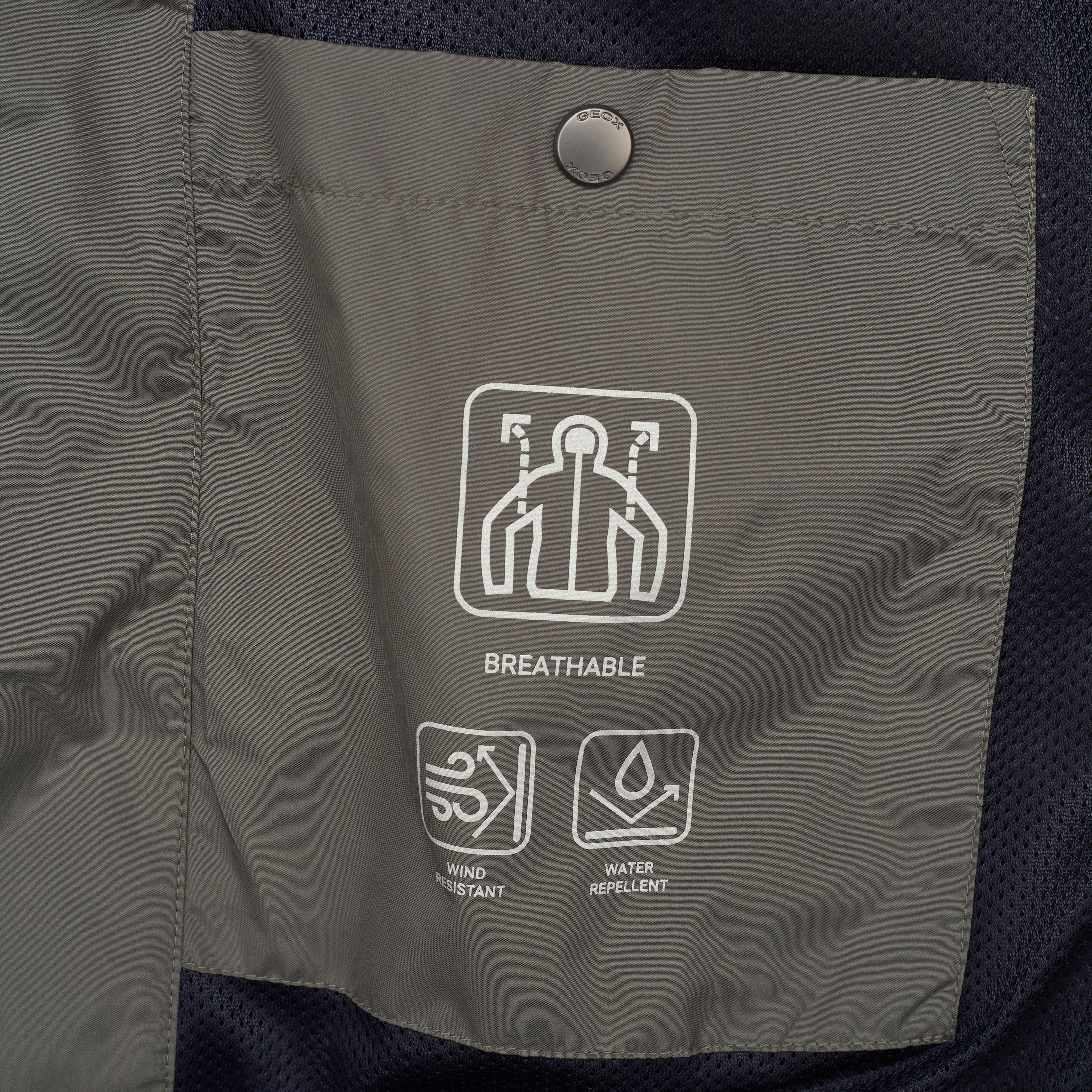 Green Men&#039;s Jacket Geox Jharrod - Men&#039;s