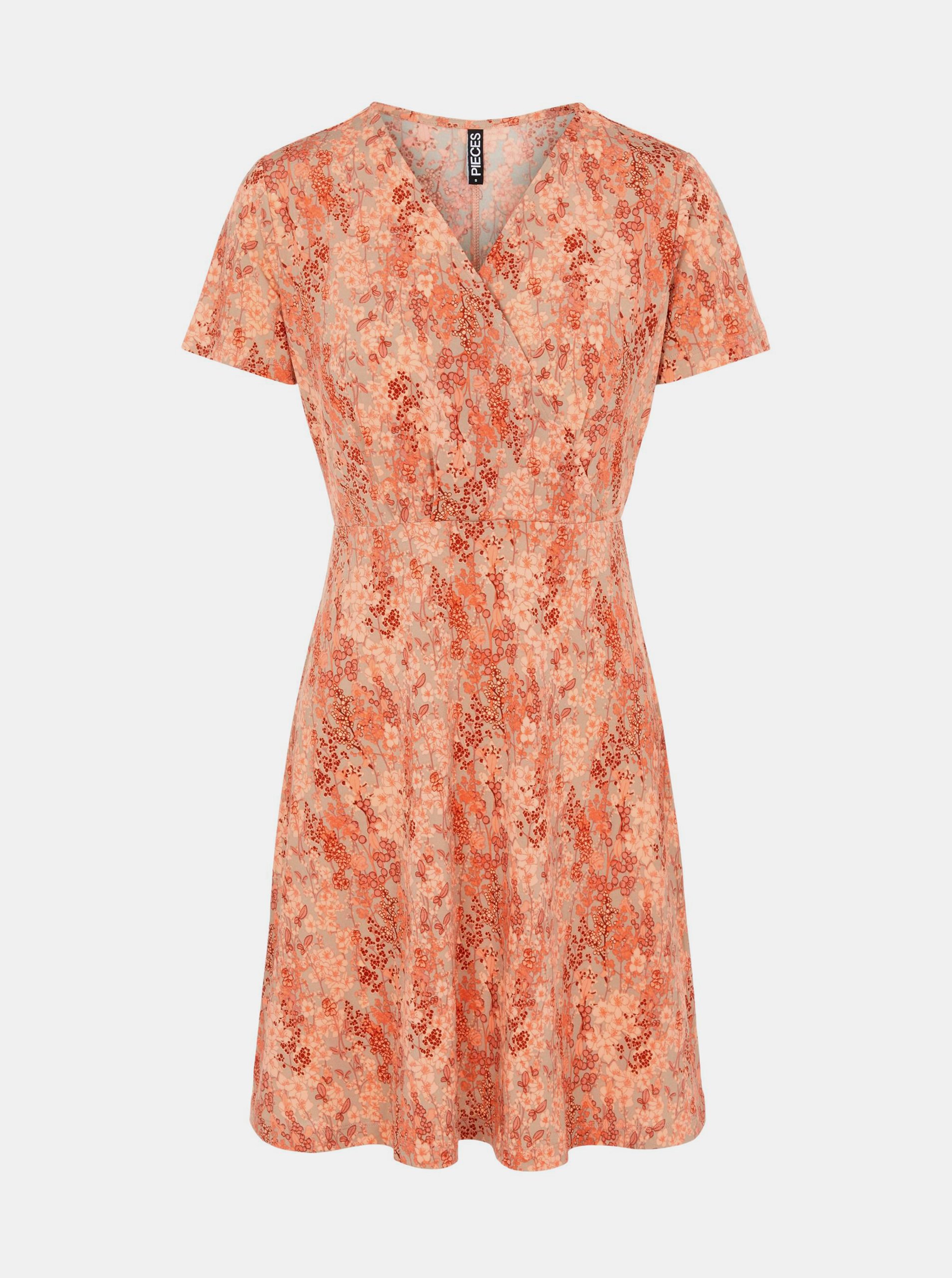 Rochii casual pentru femei Pieces - oranj