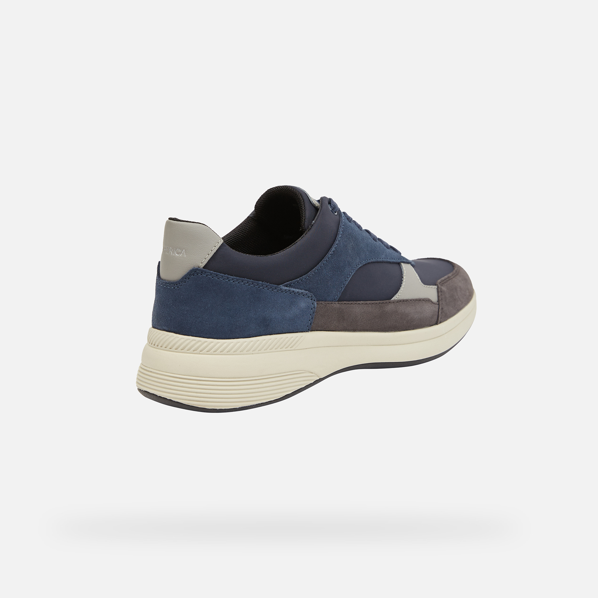 Blue men's sneakers Geox Spherica Ecub-3 - Men