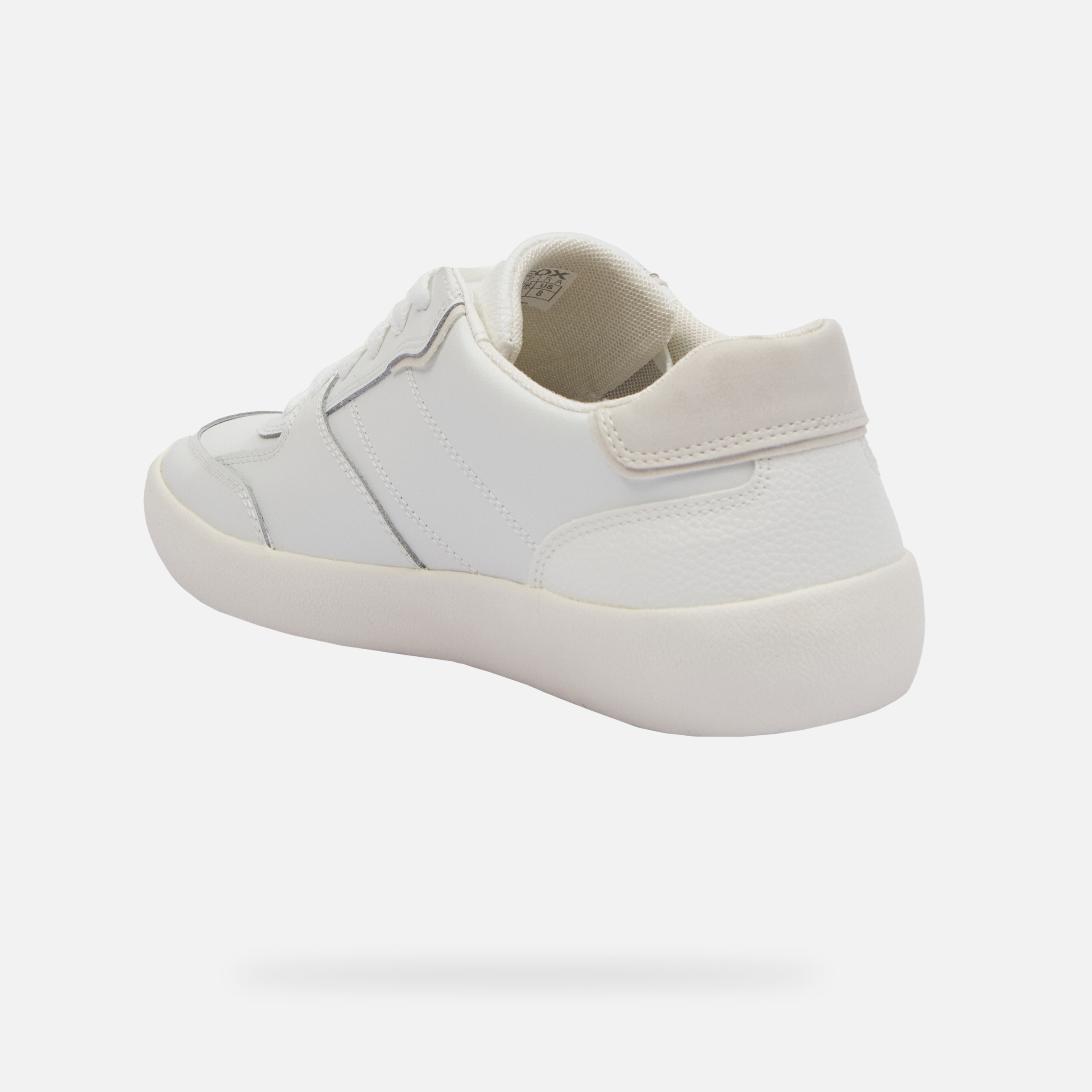 White men's sneakers Geox Affile - Men's