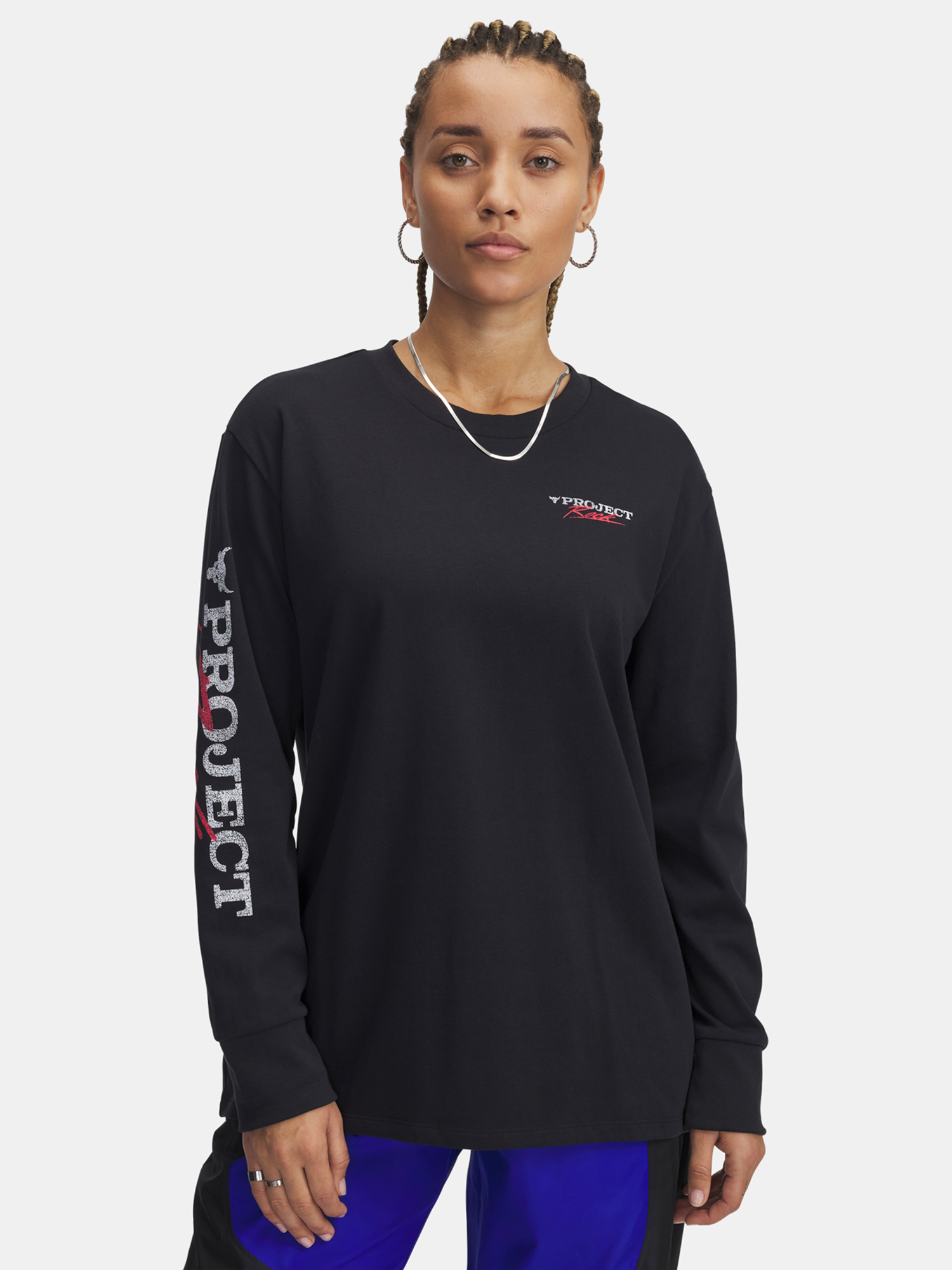 Women's T-shirt Under Armour Pjt Rck W LS Campus T Q1 - Women's