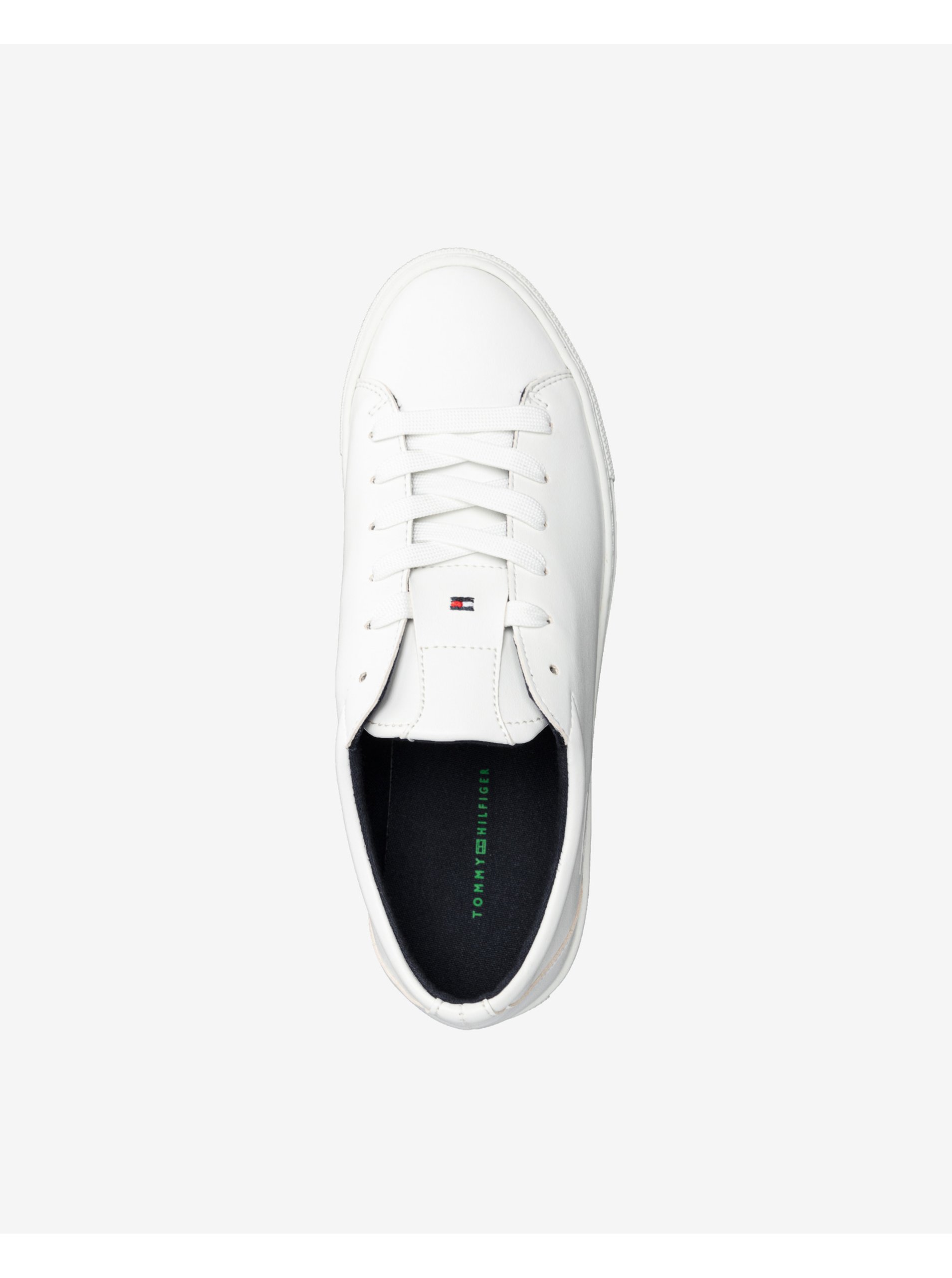 Pantofi sport si tenisi pentru femei Tommy Hilfiger - alb