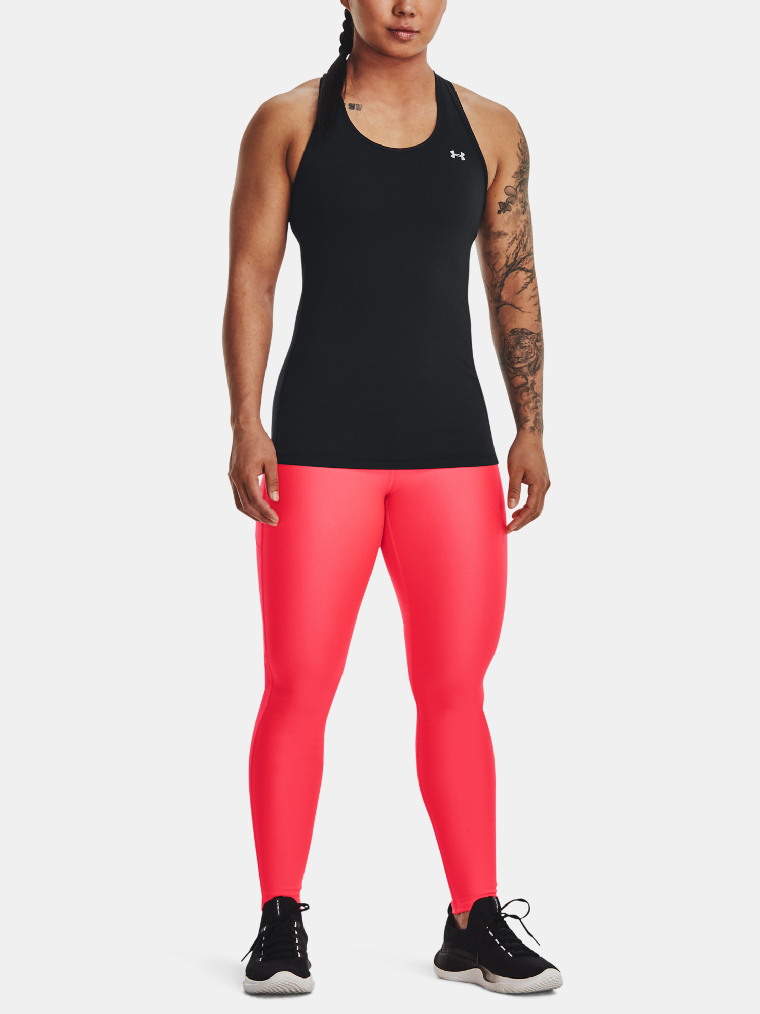 Colanti pentru femei Under Armour - rosu