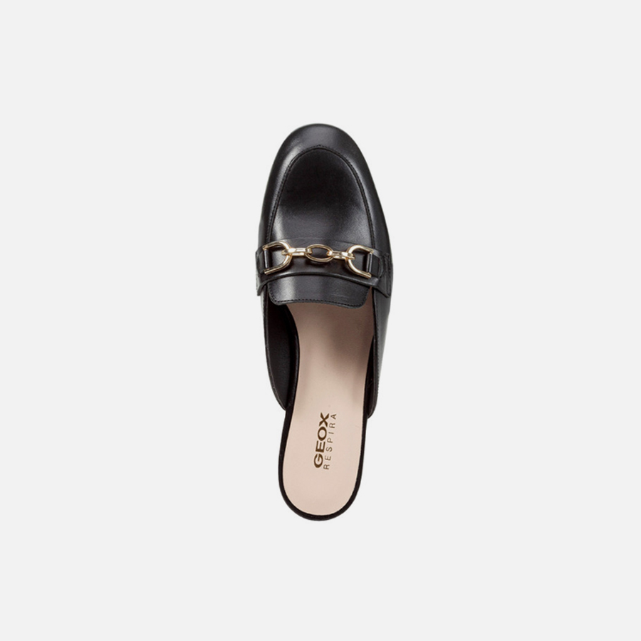 Black women's moccasins Geox Llizia - Women's