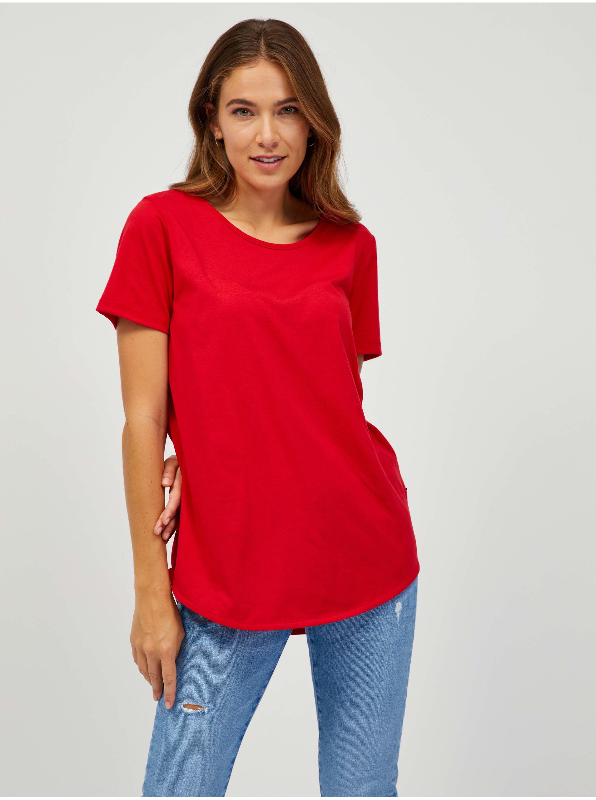 sam73-red-women-s-basic-t-shirt-sam-73-asong-women