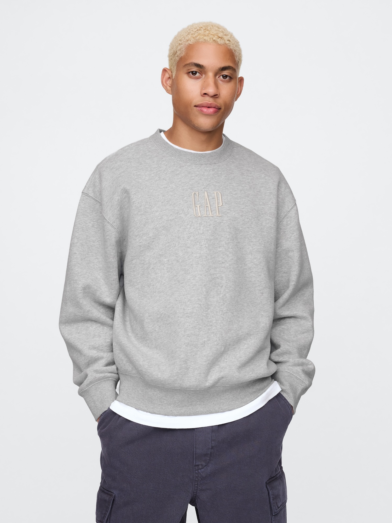 GAP Oversize sweatshirt with logo - Mens
