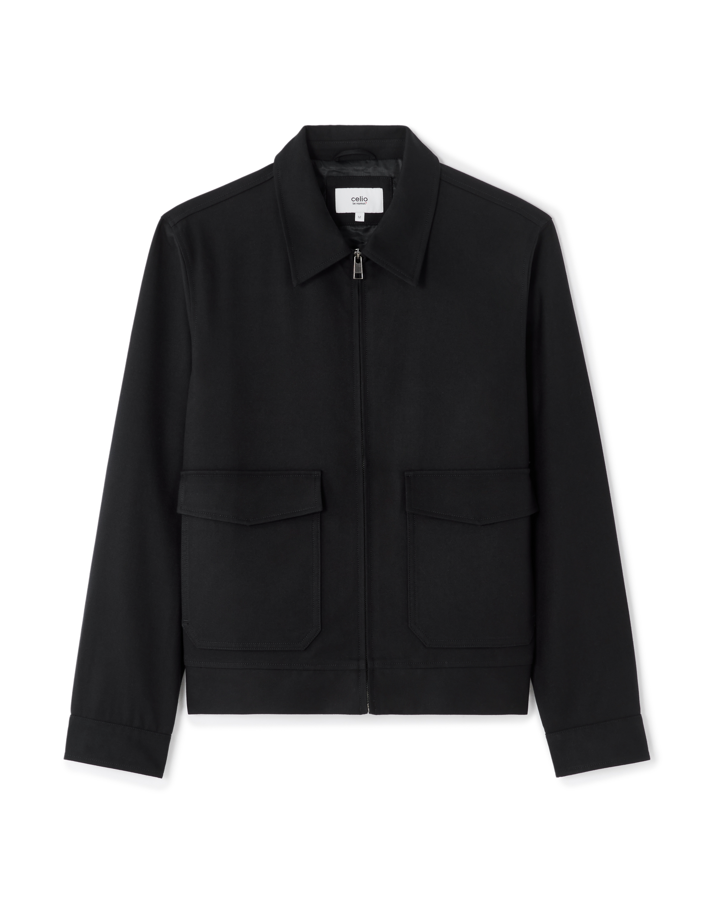 Čierna unisex bunda