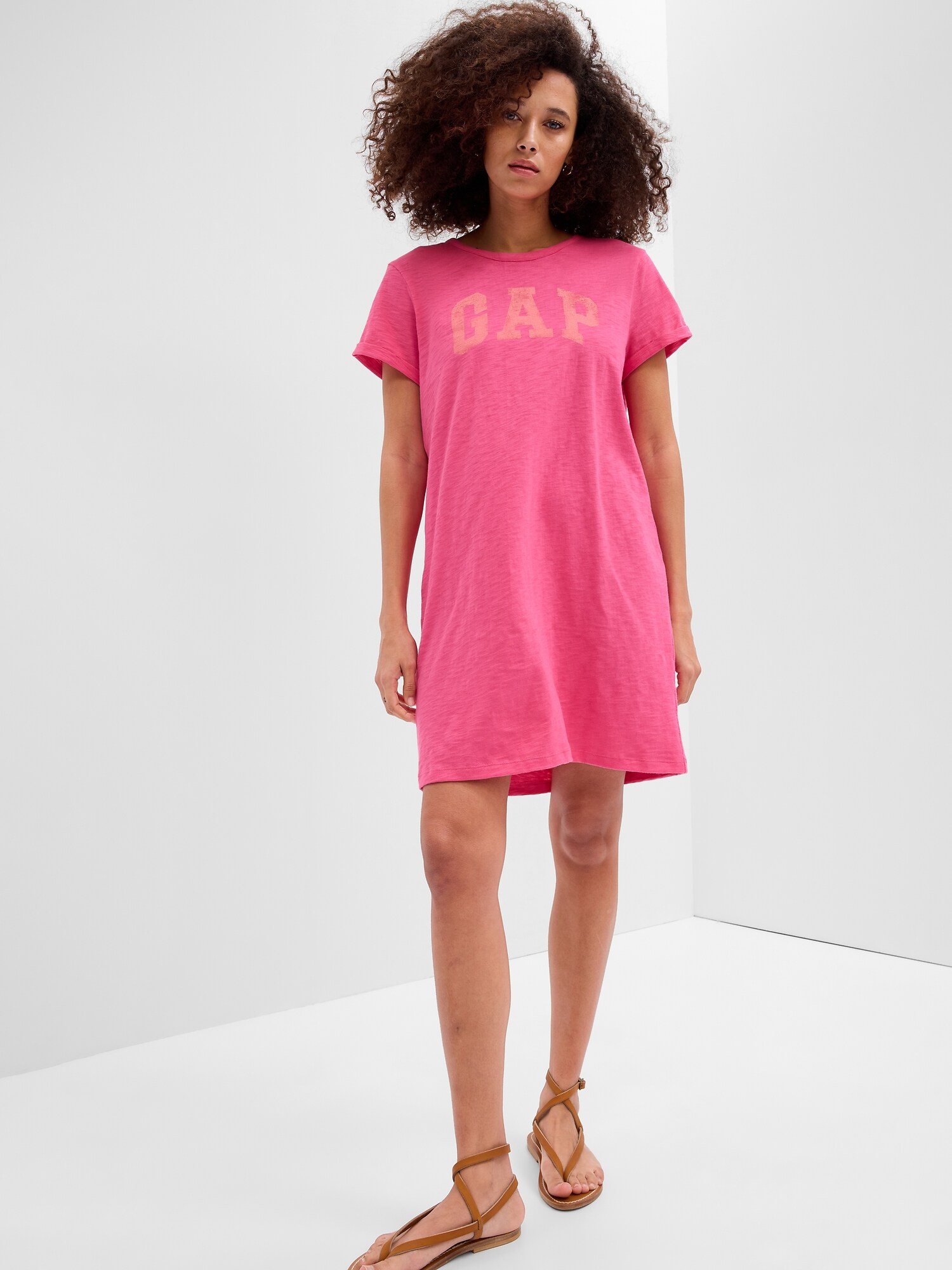 GAP T-shirt Dress With Logo - Women