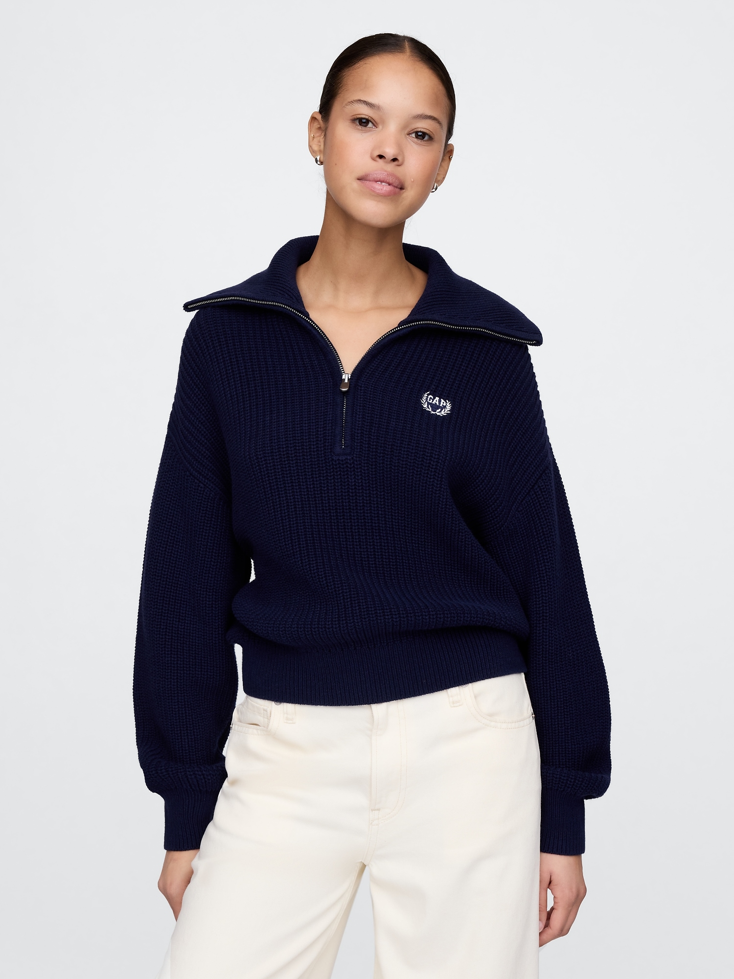 GAP Polo sweater with logo - Womens