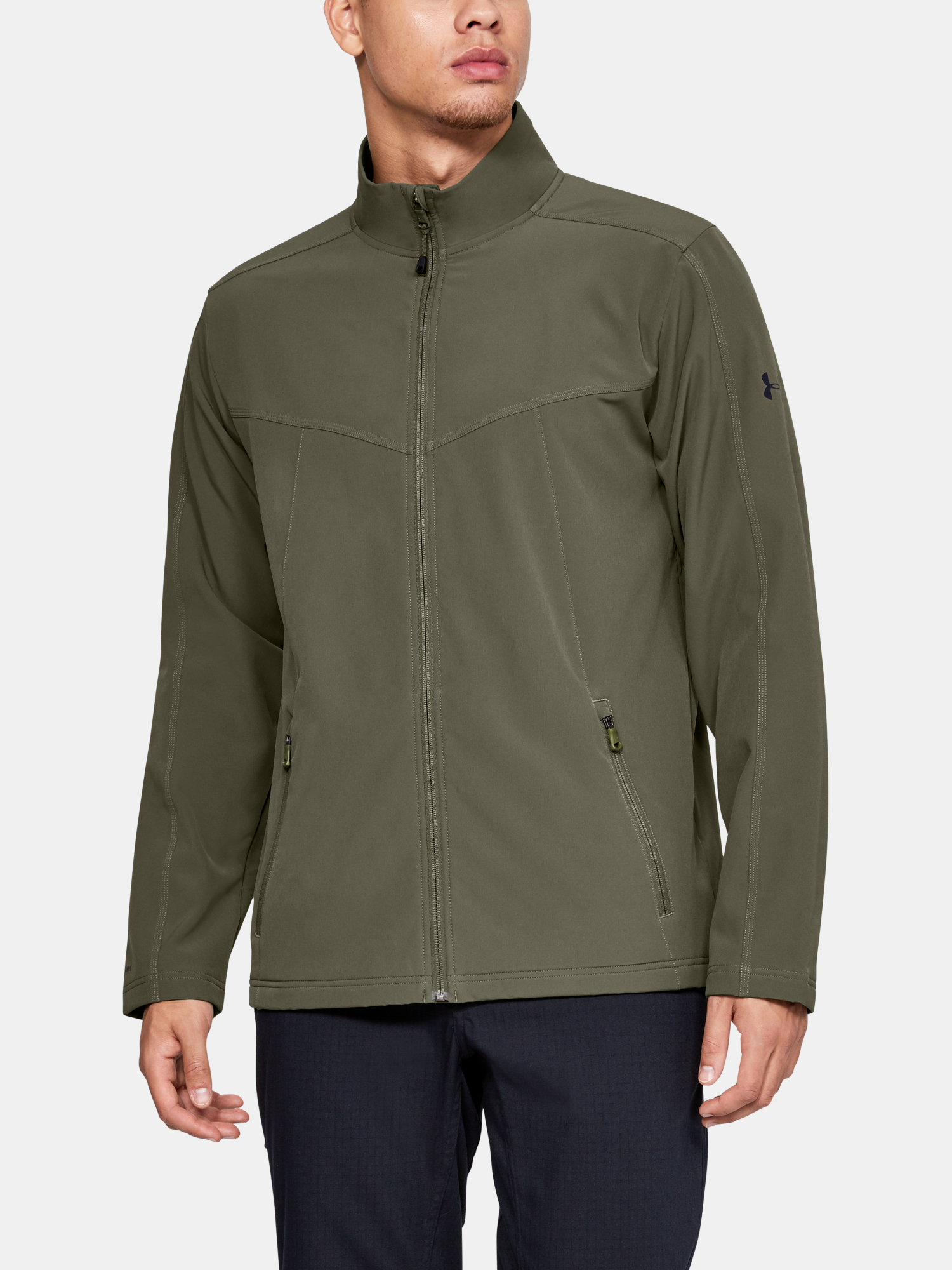 Under Armour Bunda New Tac All Season Jacket-GRN - Pánské