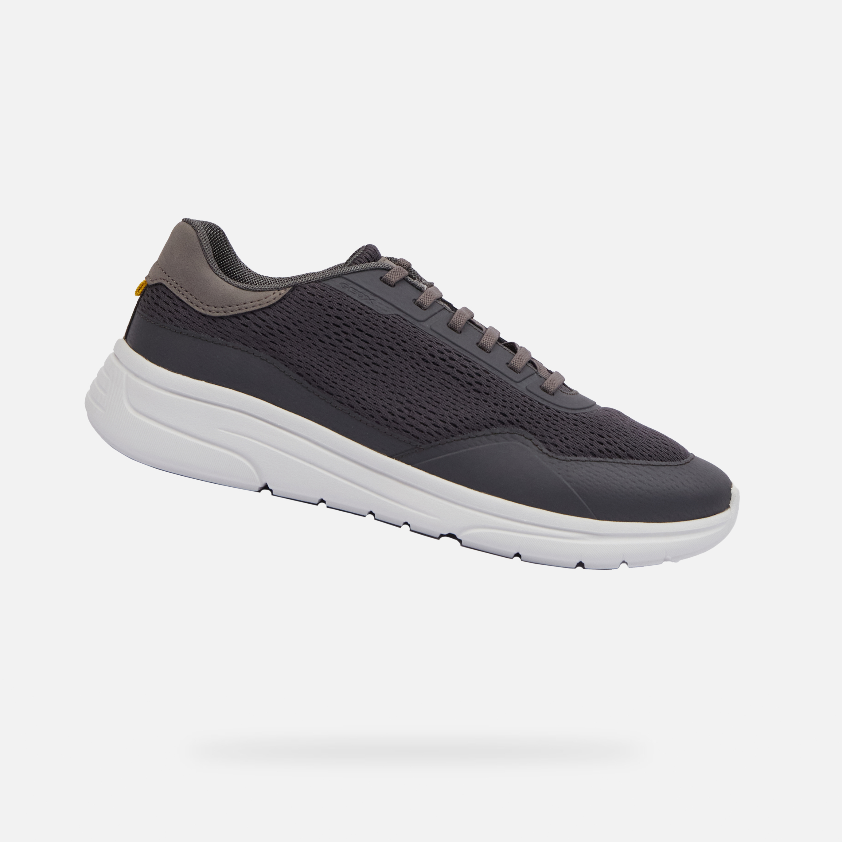 Dark grey mens sneakers Geox Klaiver - Mens