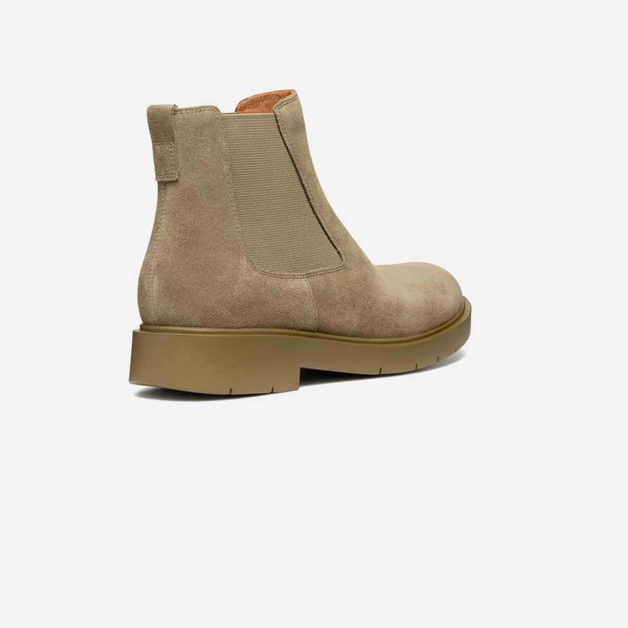 Beige women's ankle boots Geox Spherica EC1 - Women's