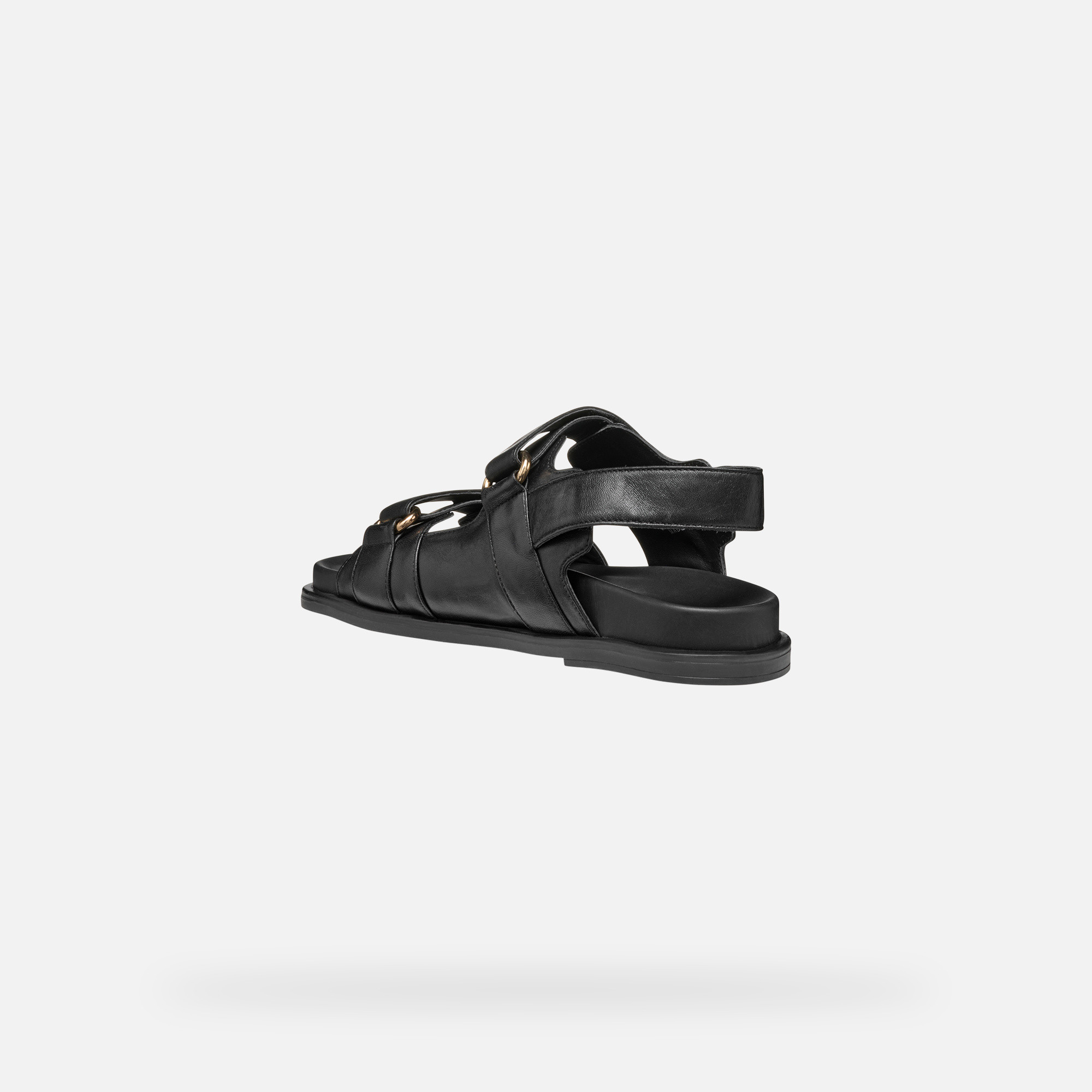 Black women's sandals Geox Adelash - Women's