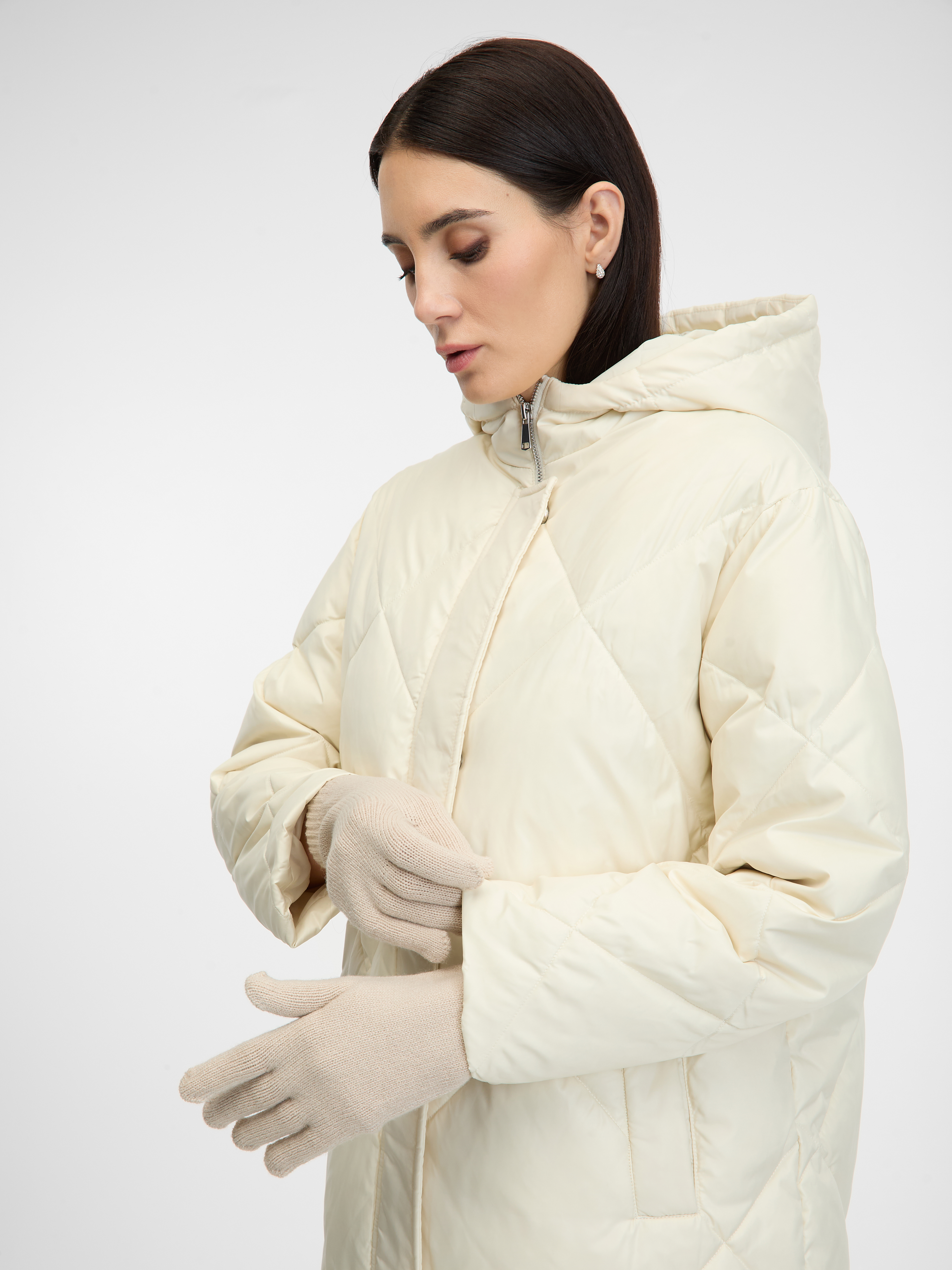 Beige and blue women&#039;s gloves 2 pcs ORSAY - Women&#039;s
