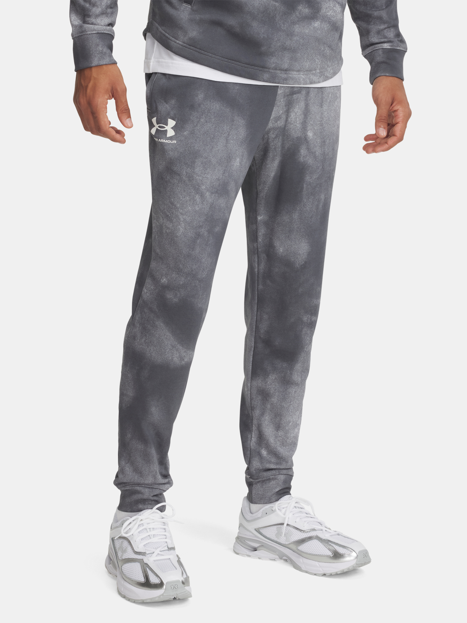Men&#039;s sweatpants Under Armour UA Rival Terry AOP Jogger Q1 - Men&#039;s