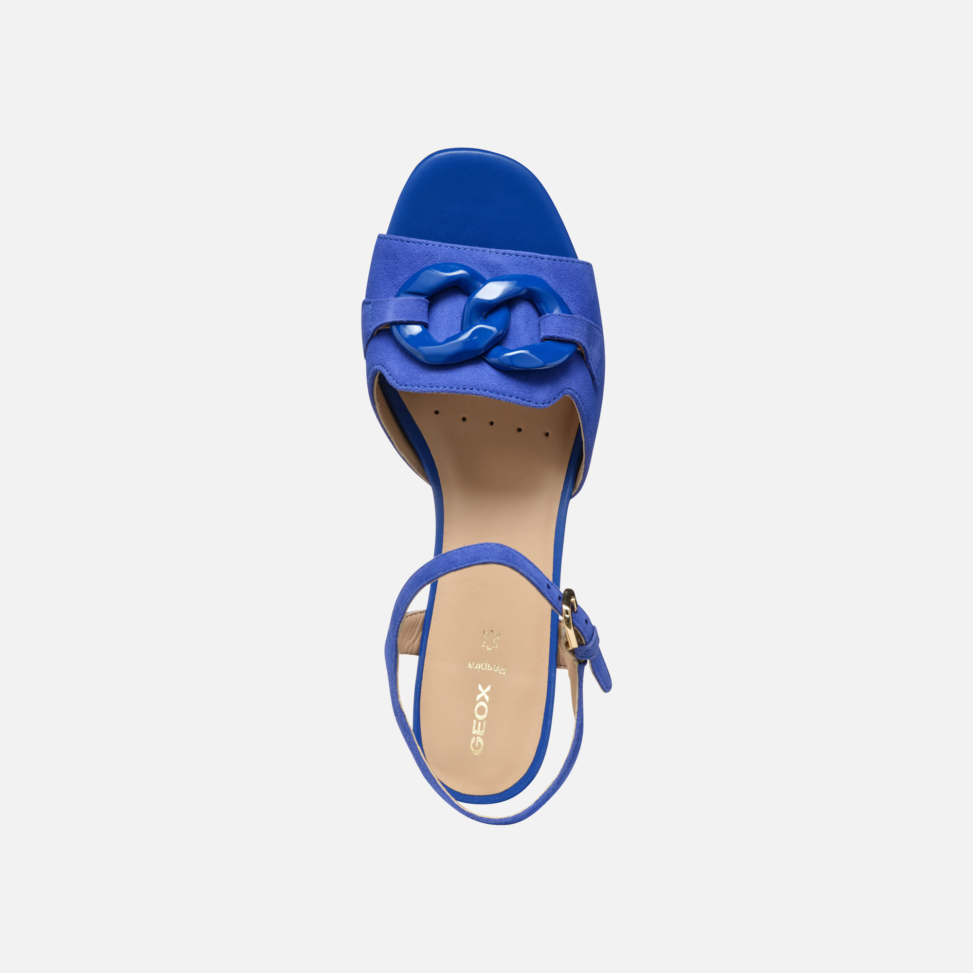 Blue women's sandals Geox New Eraklia 50 T - Women's
