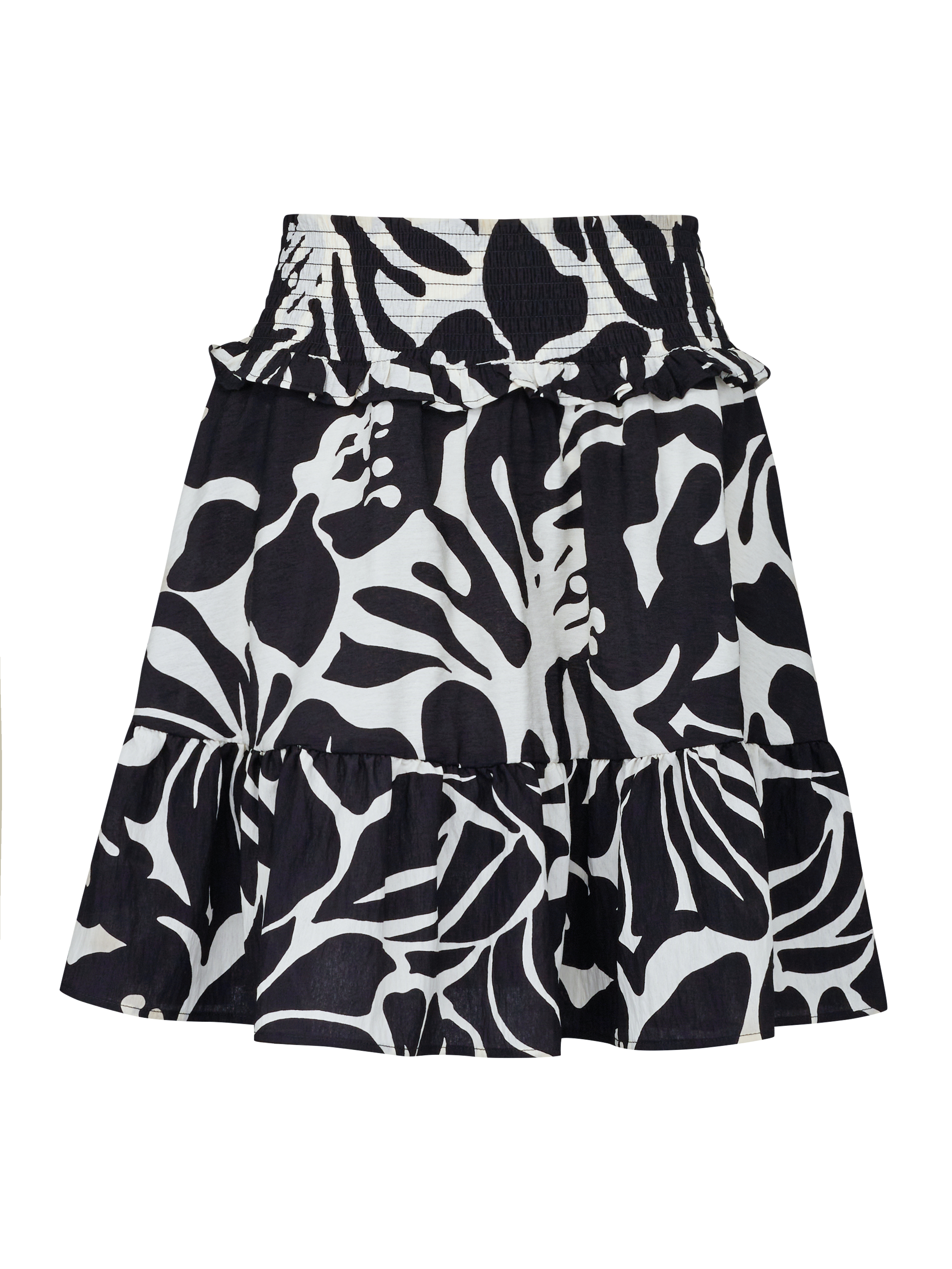 Orsay Black women&#039;s floral skirt - Women&#039;s