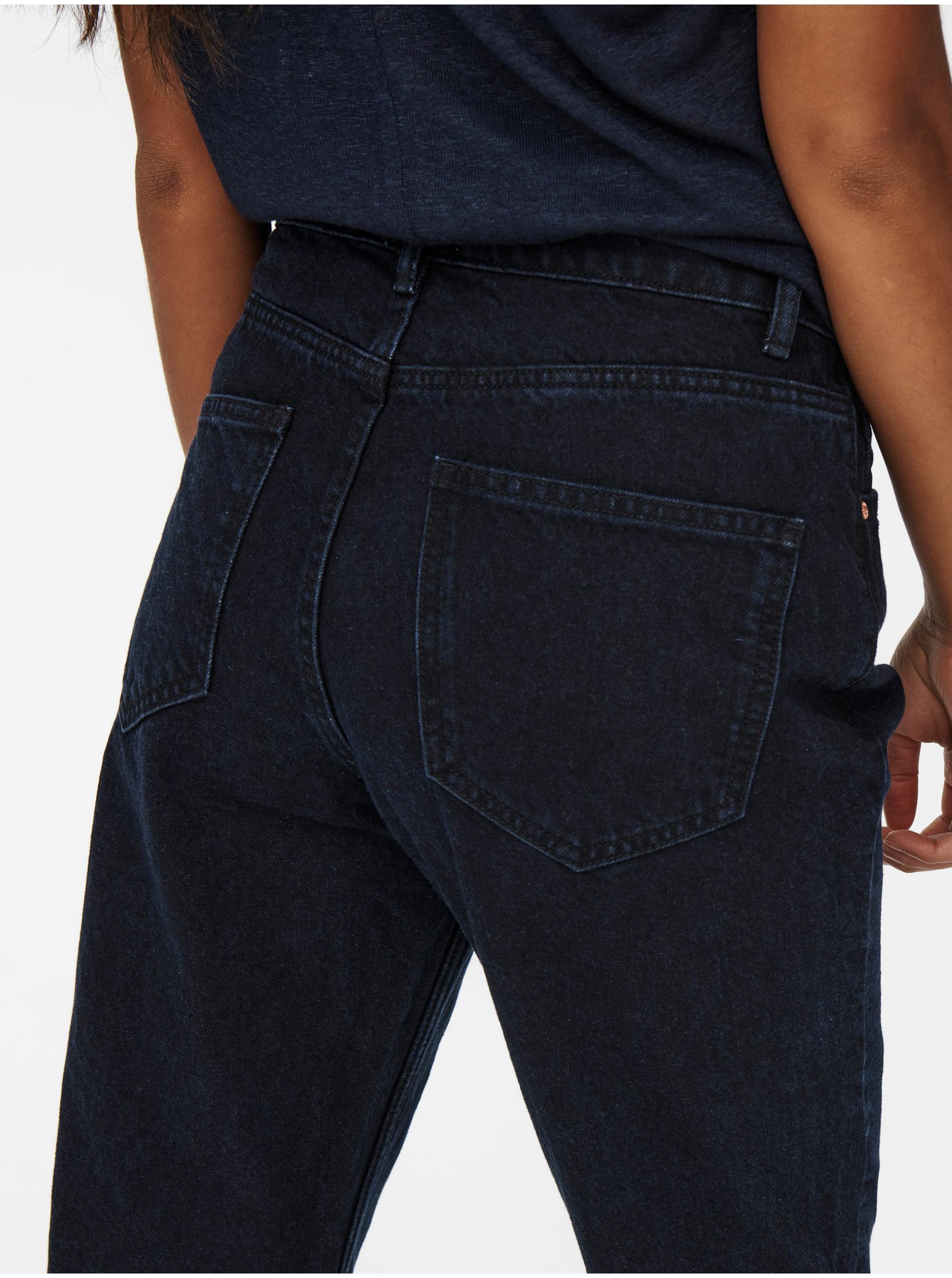 Dark blue women mom jeans ONLY Jagger - Women