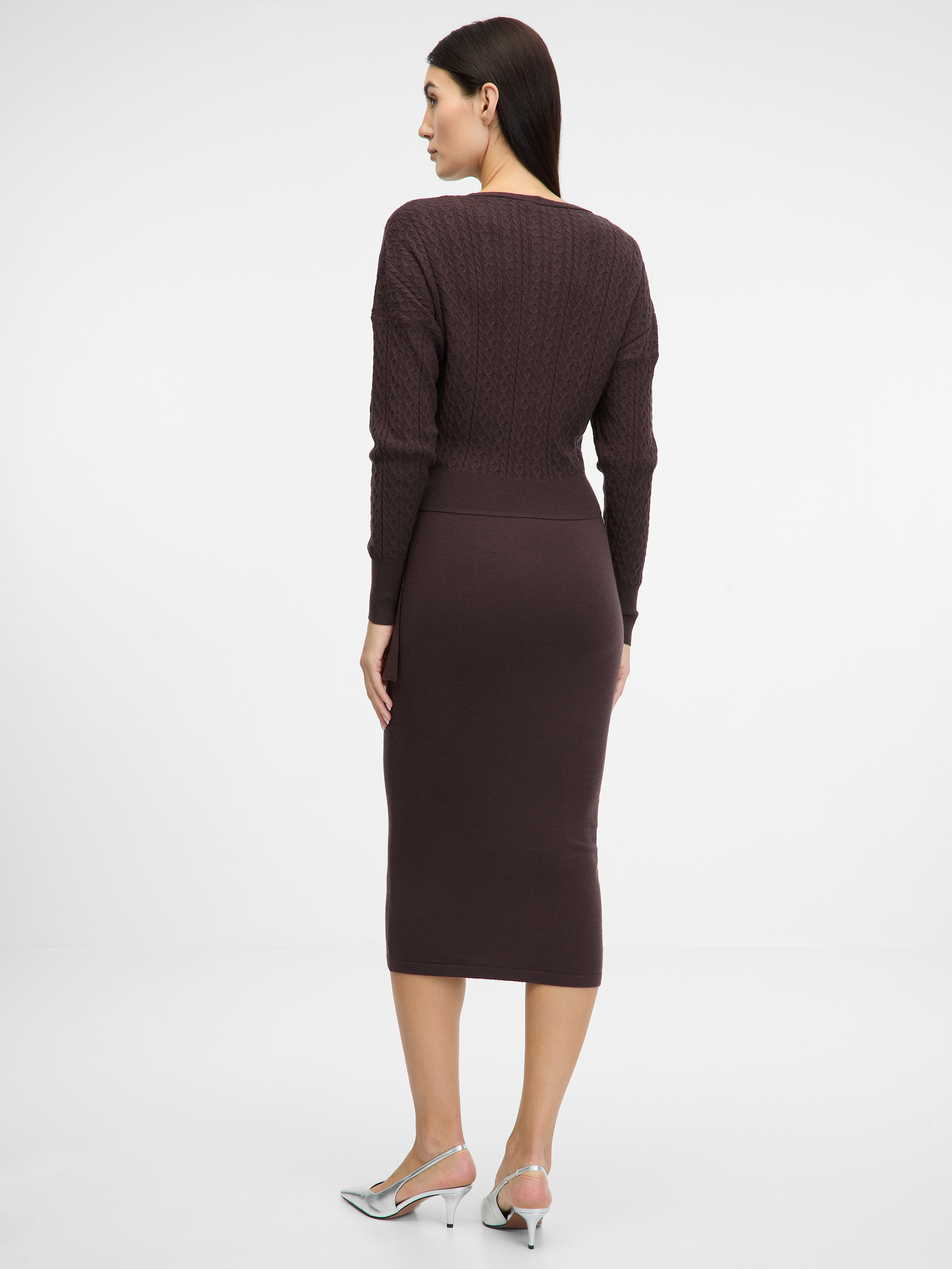 Brown women's midi dress ORSAY - Women's