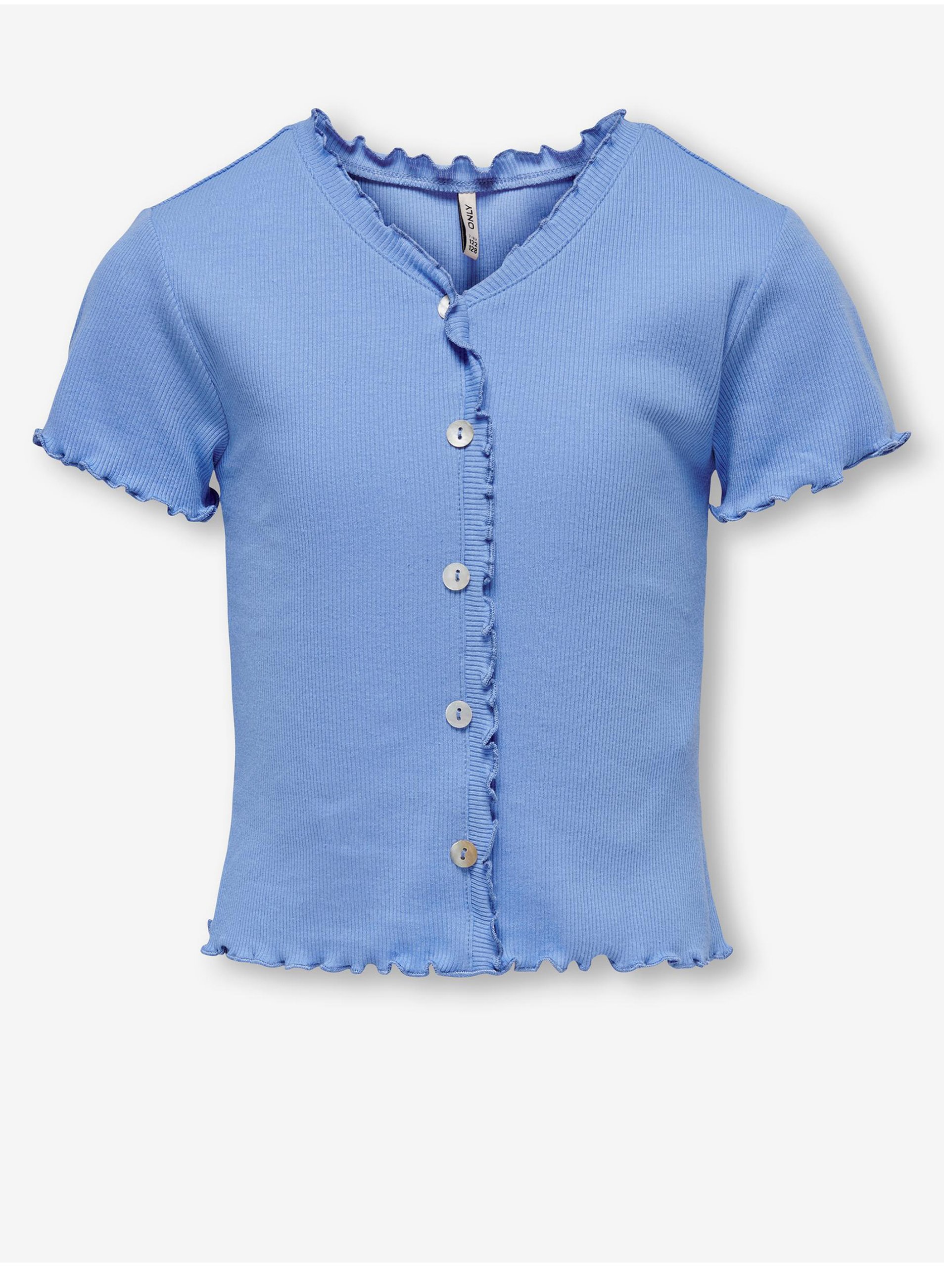 Blue girls' T-shirt ONLY Laila - Girls