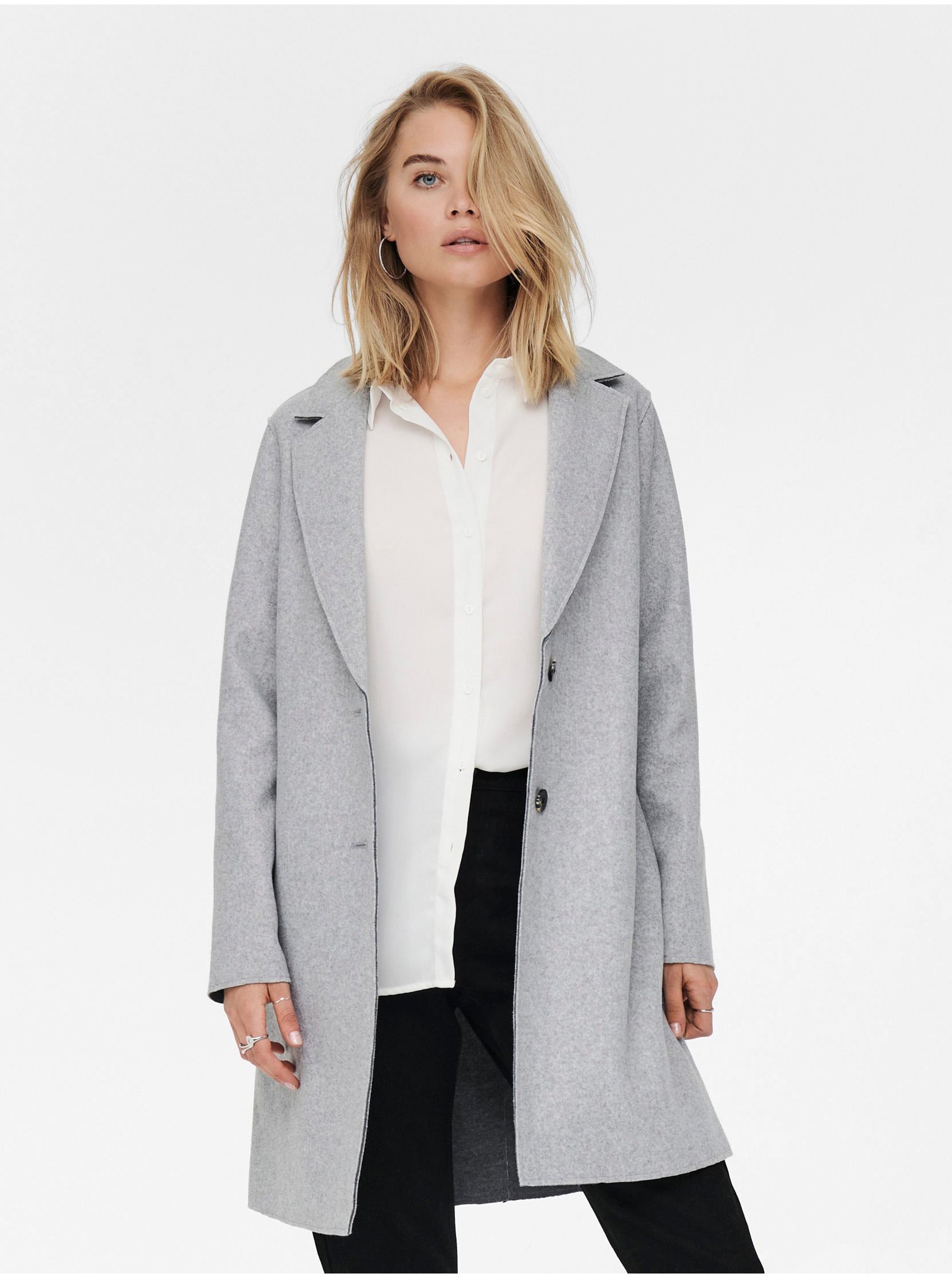 Grey Coat ONLY Carrie - Women