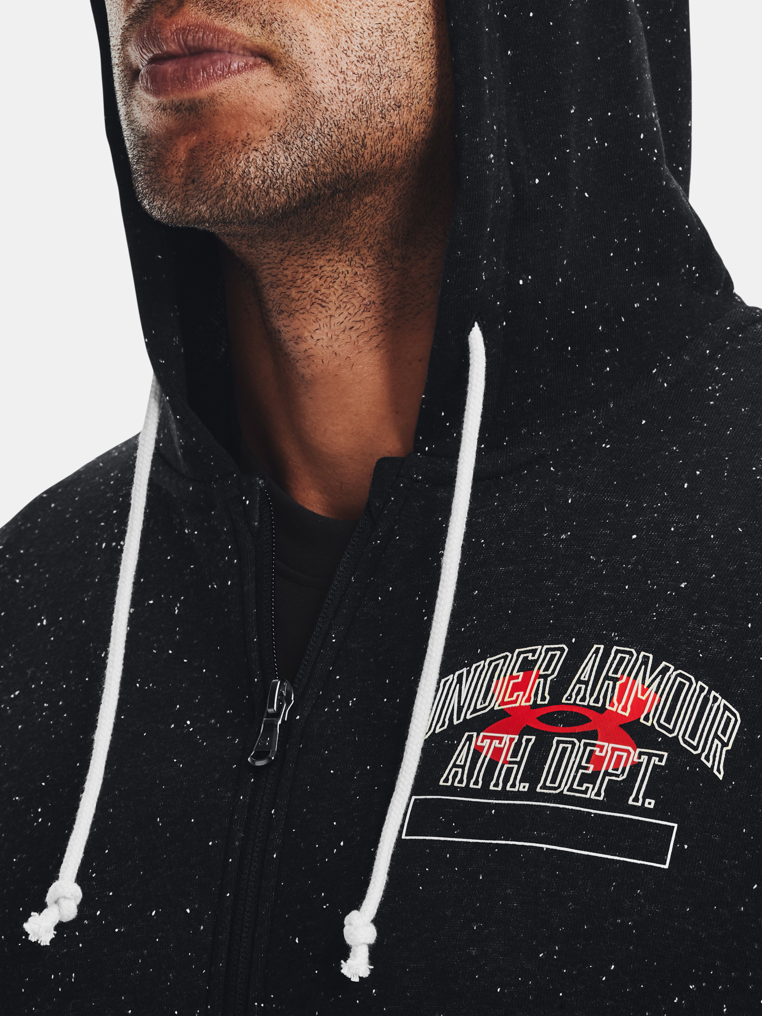 Pulovere cu gluga pentru barbati Under Armour - negru