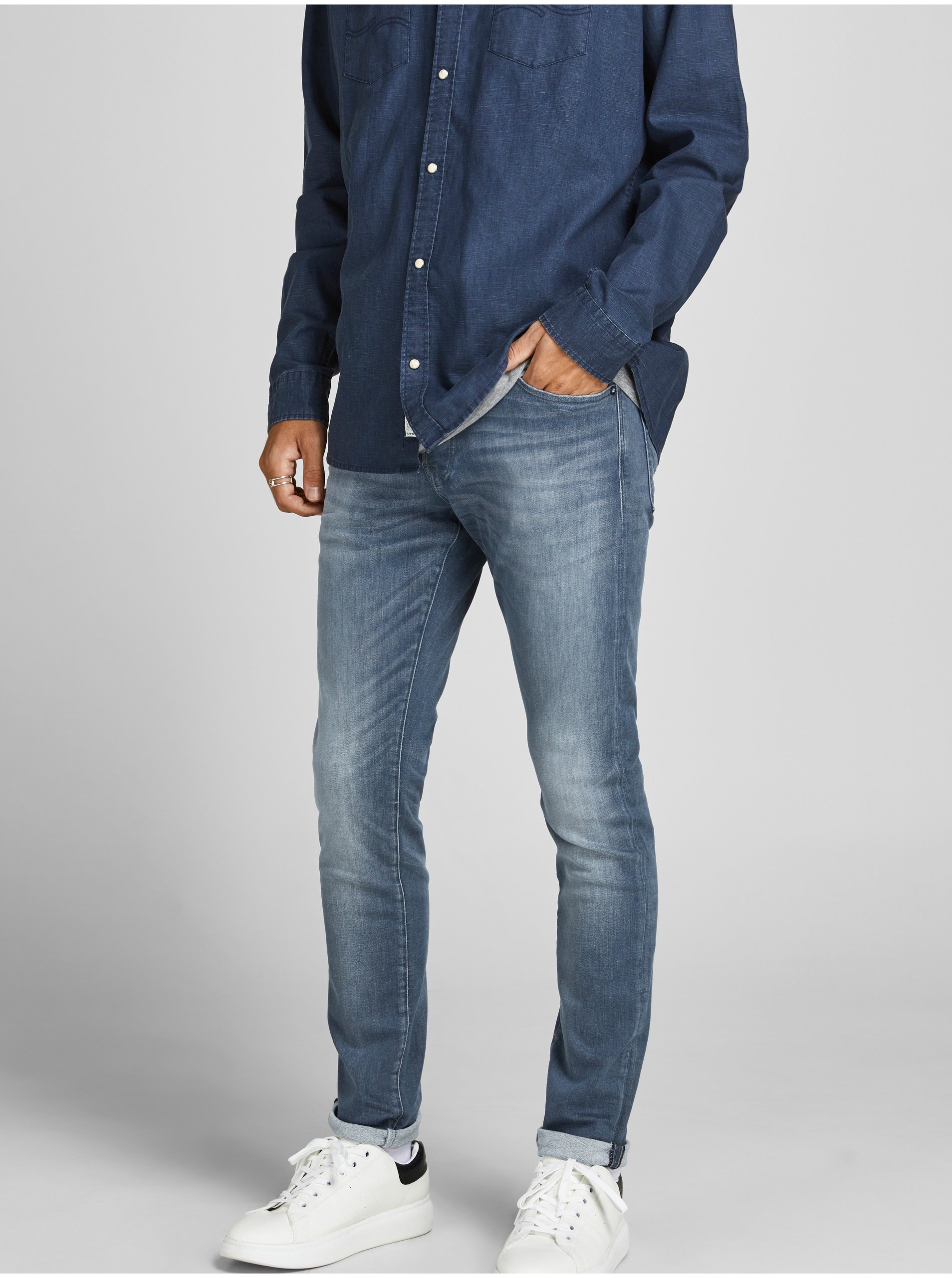 Blue Skinny Jeans Jack & Jones Glenn - Men