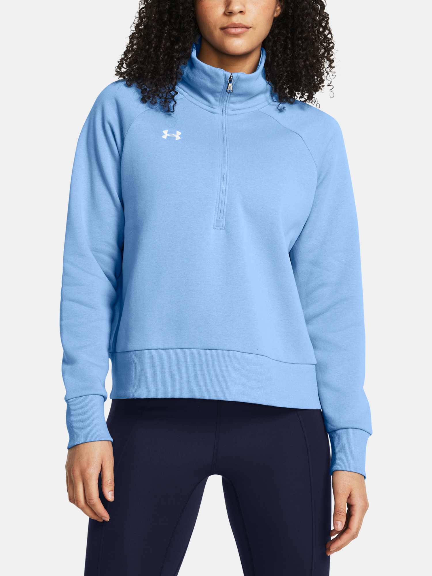 Women's Sweatshirt Under Armour UA Rival Fleece HZ-BLU - Women's