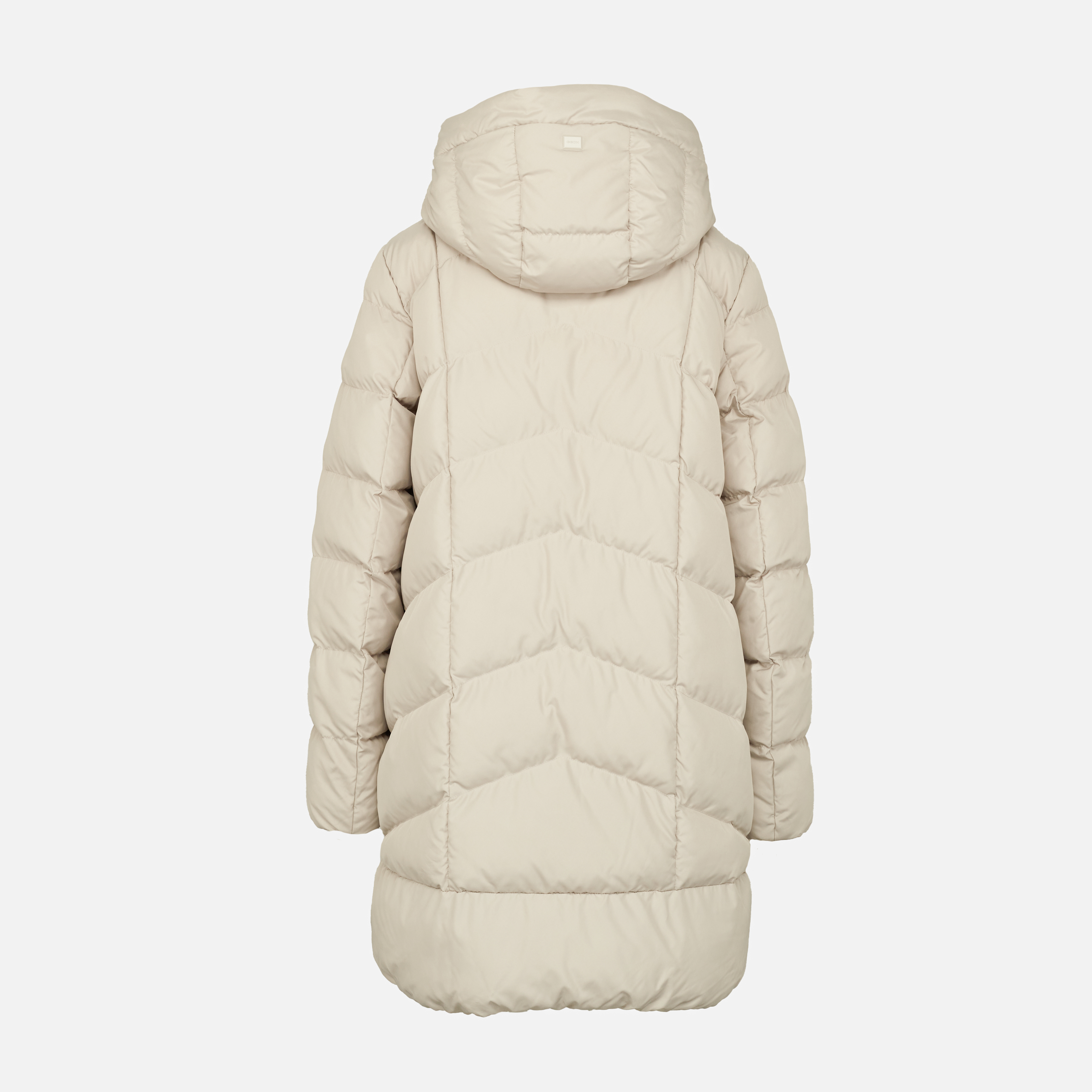 Beige Women's Quilted Jacket Geox Anylla - Women's