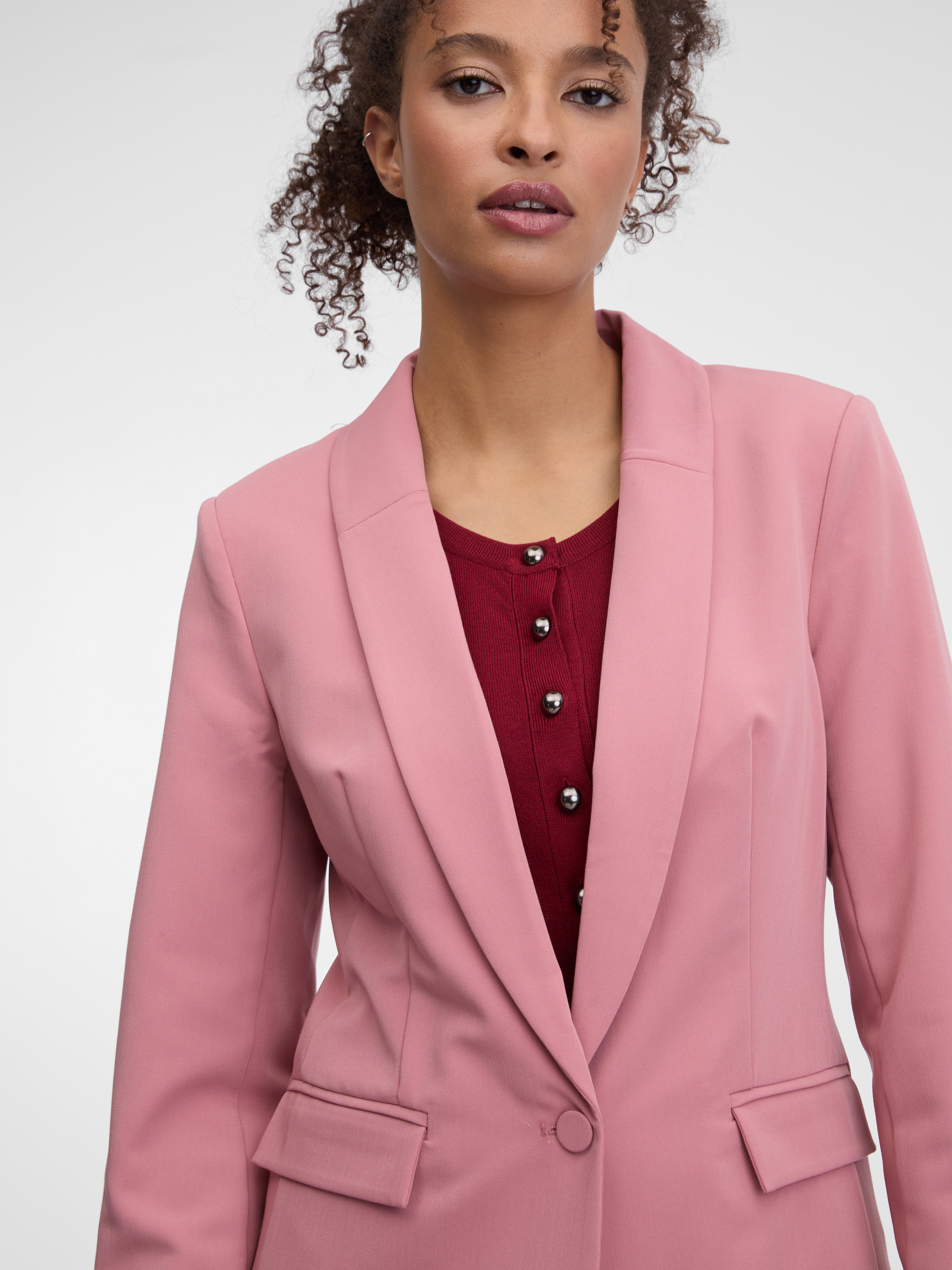Light pink women&#039;s blazer ORSAY - Women&#039;s