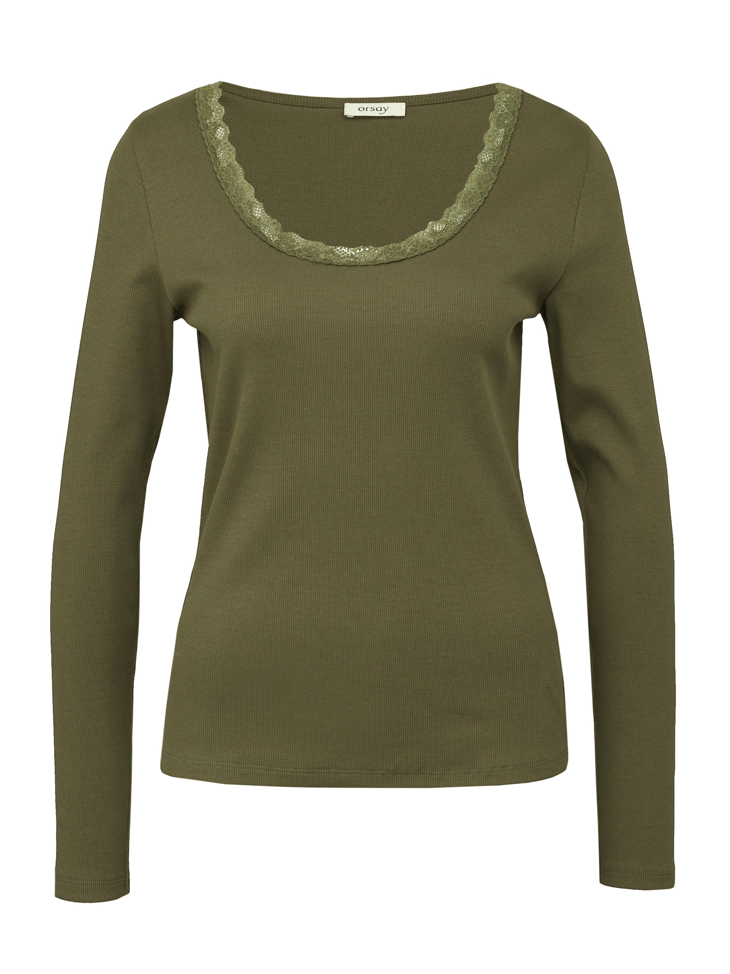 Women's Long Sleeve Khaki T-Shirt ORSAY - Women's