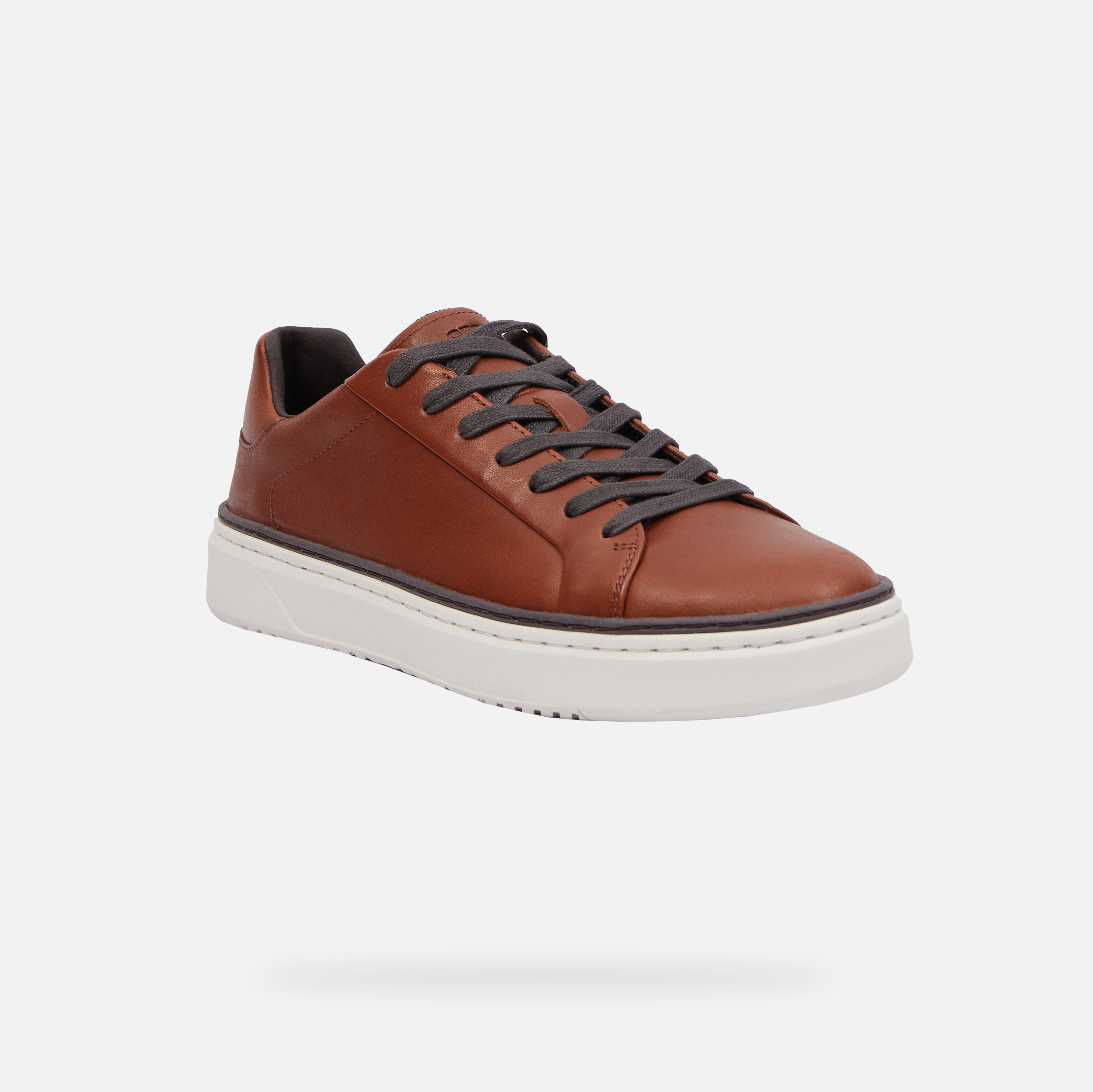 Brown men's sneakers Geox Zackerty - Men's