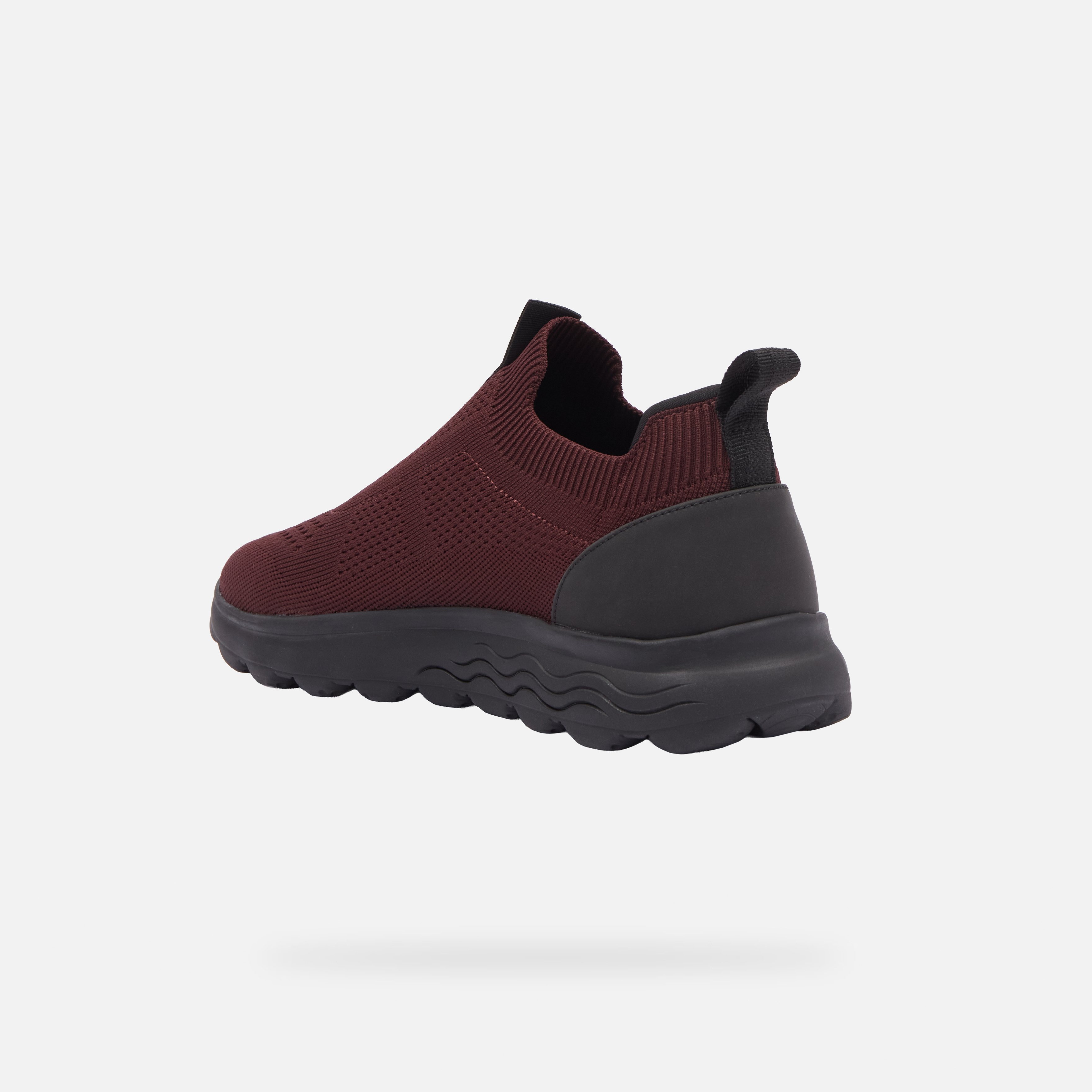 Burgundy men's sneakers Geox Spherica - Men