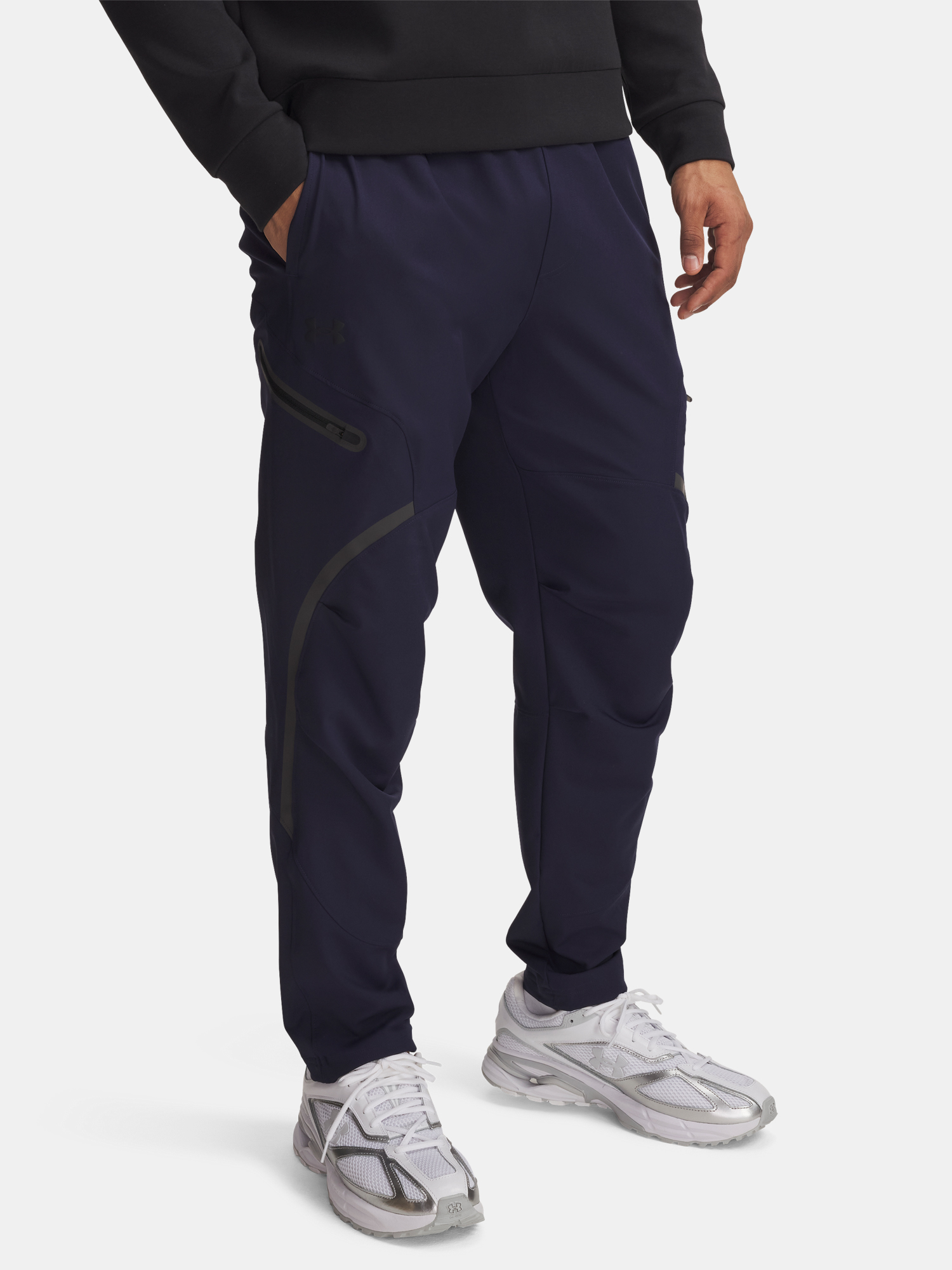 Mens Sports Pants Under Armour UA Unstoppable Cargo Pant-BLU - Men
