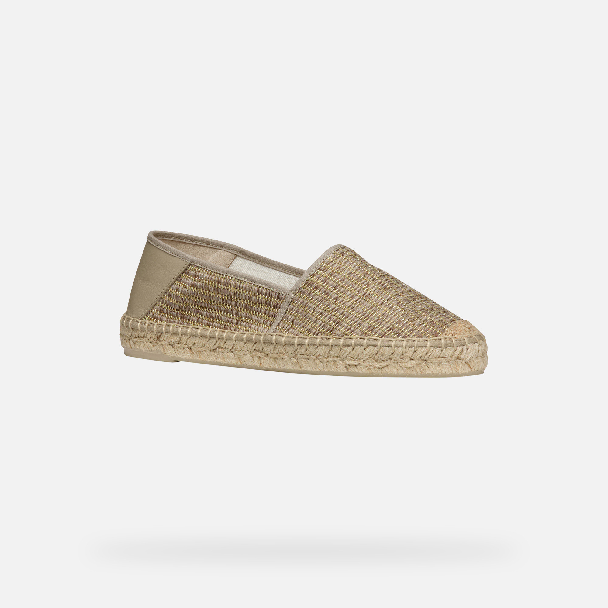 Beige women's espadrilles Geox Lampedusa - Women's