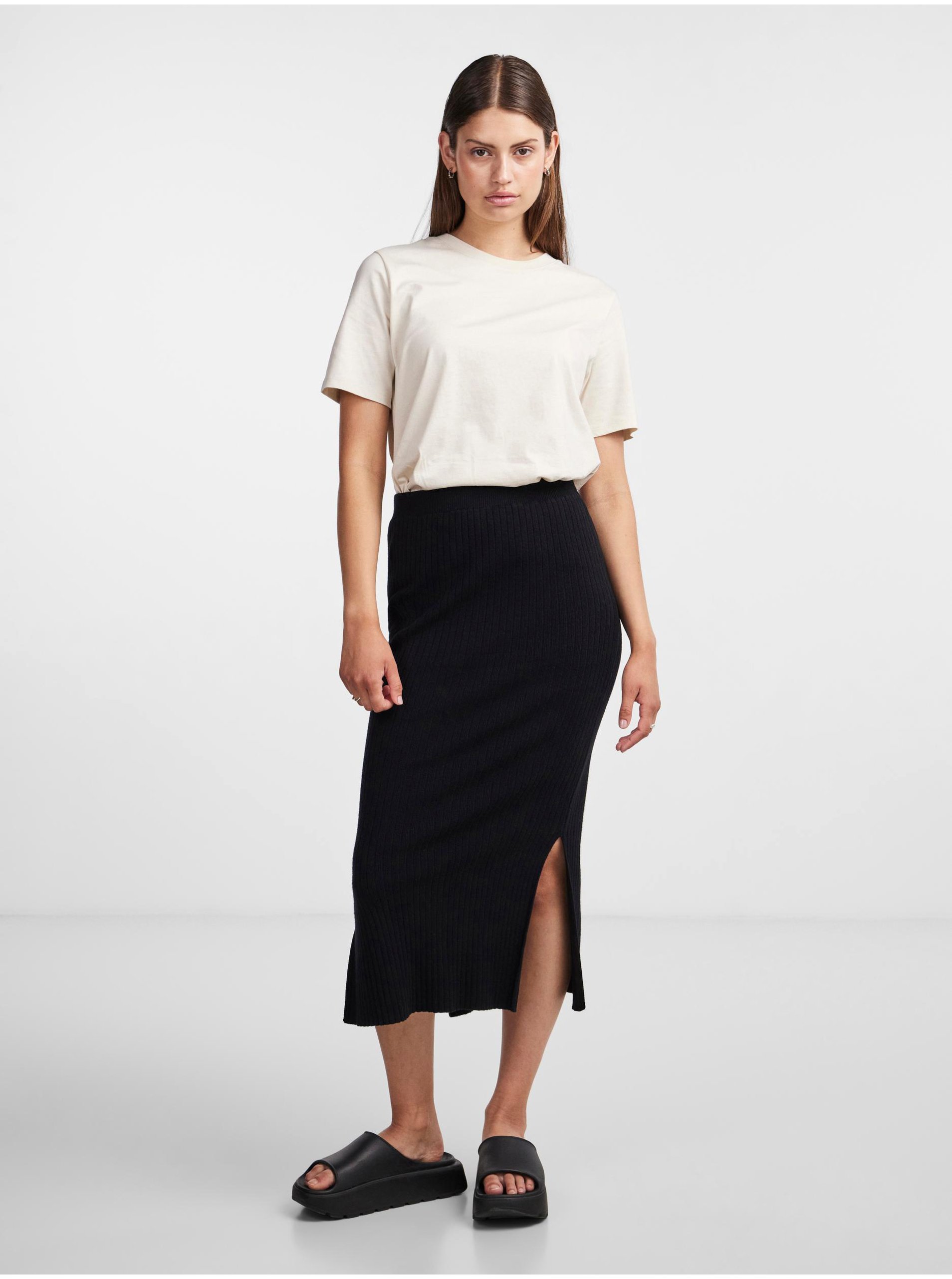 pentru femei Pieces - negru