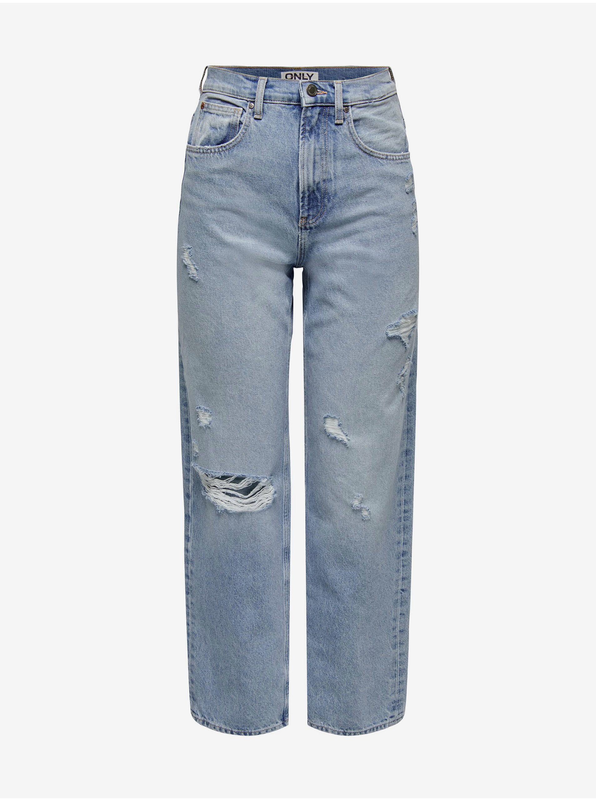 Straight fit pentru femei ONLY - albastru deschis