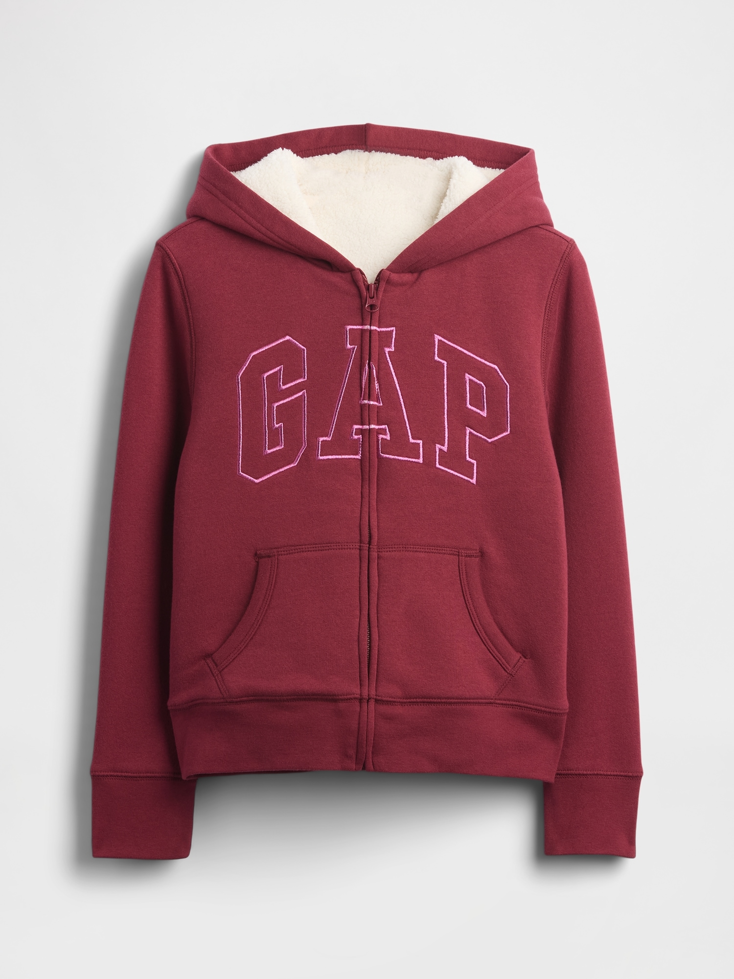 GAP Children&#039;s Insulated Sweatshirt Logo Fleece - Girls