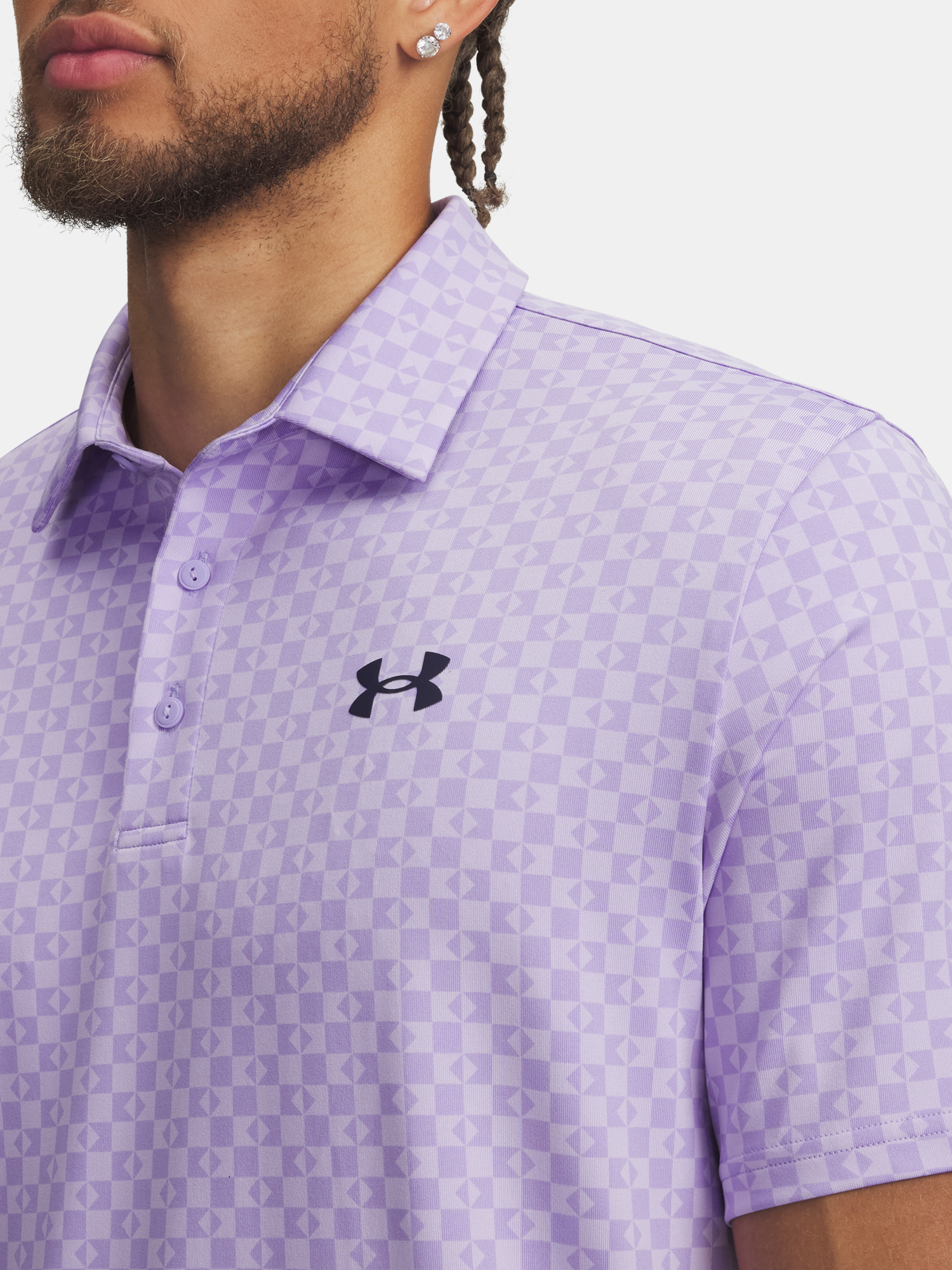 Under Armour UA Playoff 3.0 Printed Polo-PPL Men's T-Shirt - Men's