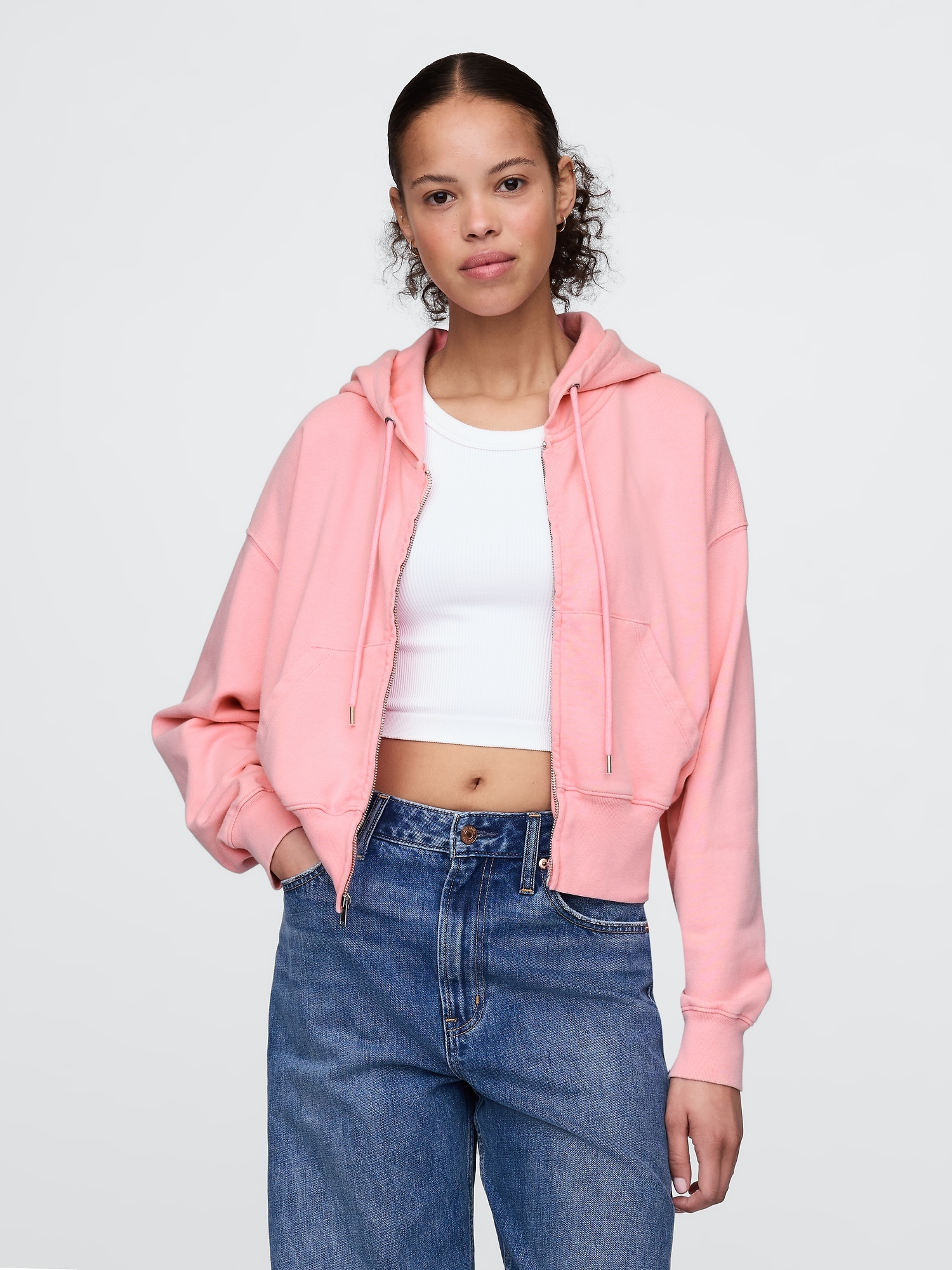 GAP Oversize Heavyweight Sweatshirt - Women&#039;s