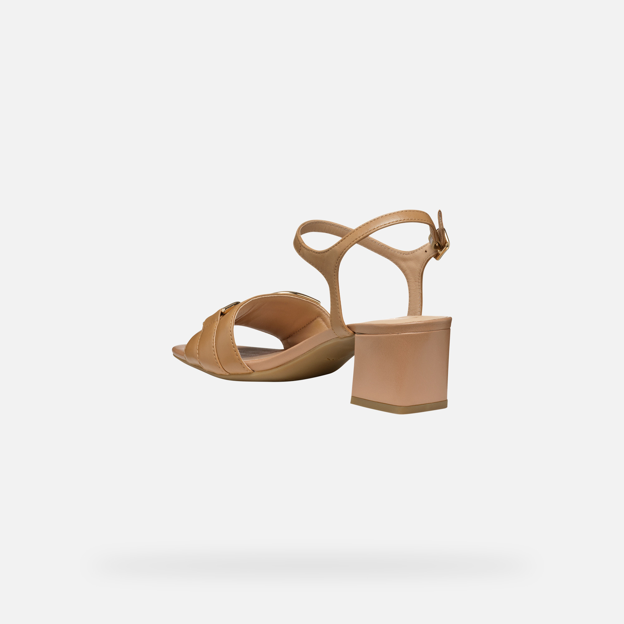 Beige women&#039;s sandals Geox Neeraklia 50 - Women&#039;s