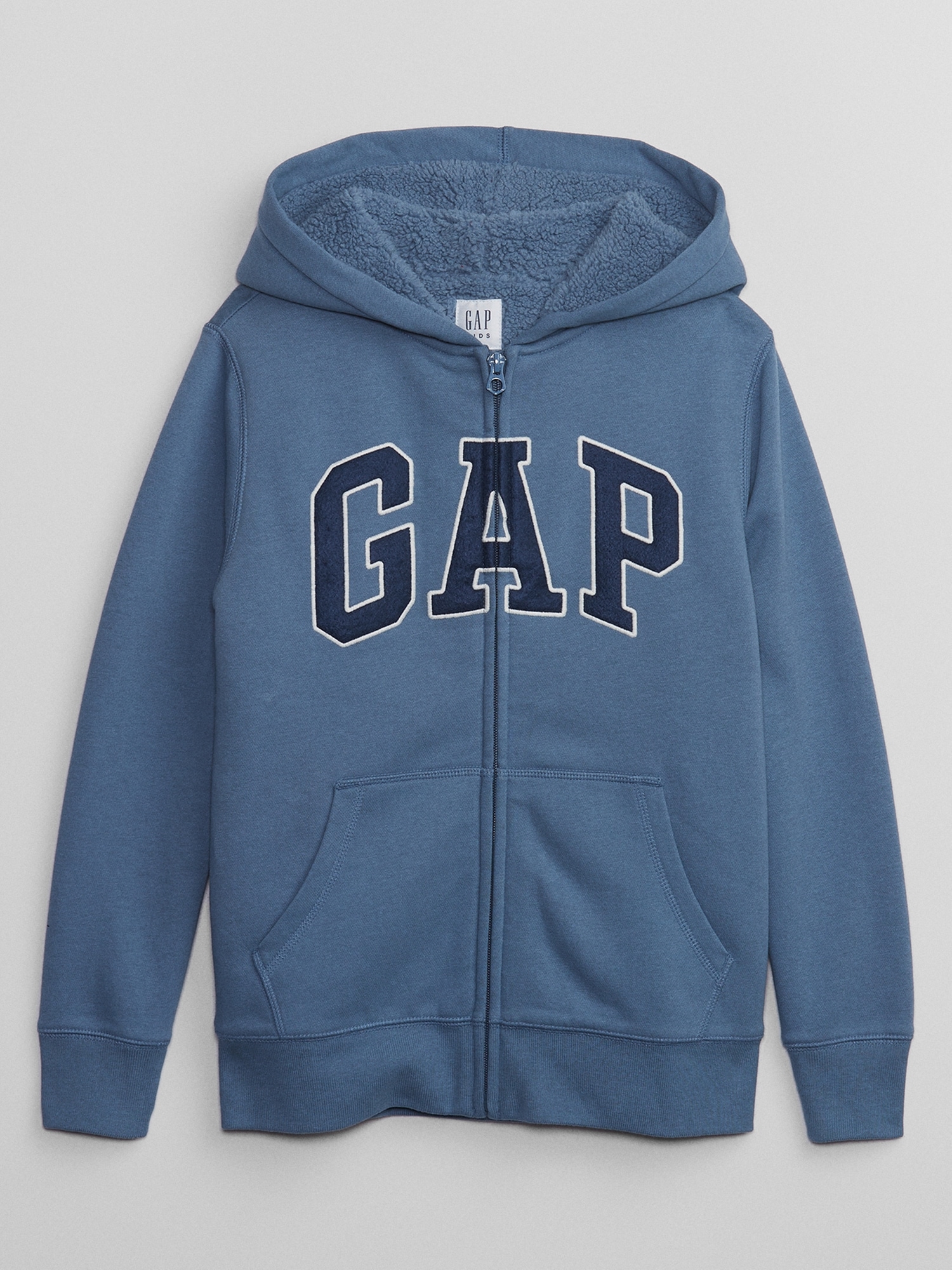 Children&#039;s sweatshirt sherpa with GAP logo - Boys