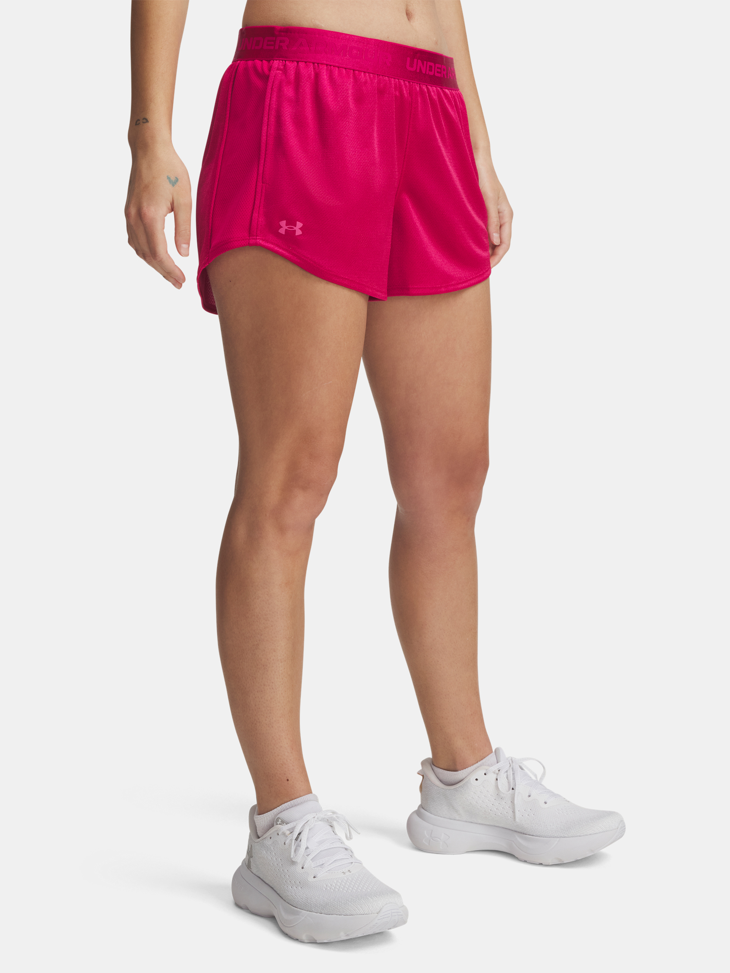 Womens shorts Under Armour Tech Play Up Shine Shorts - Womens