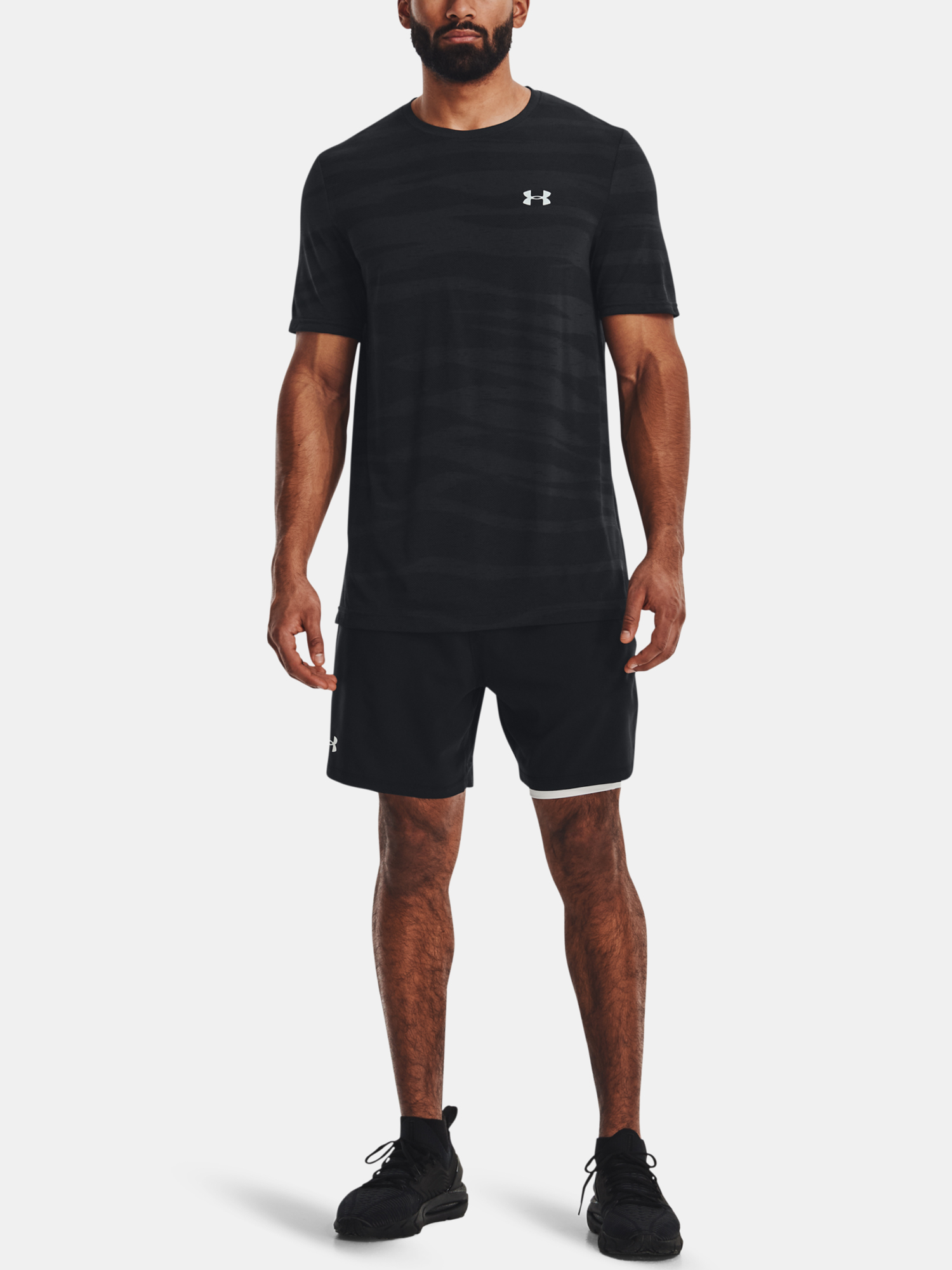 Under Armour Shorts UA Vanish Woven 2in1 Sts-BLK - Men's
