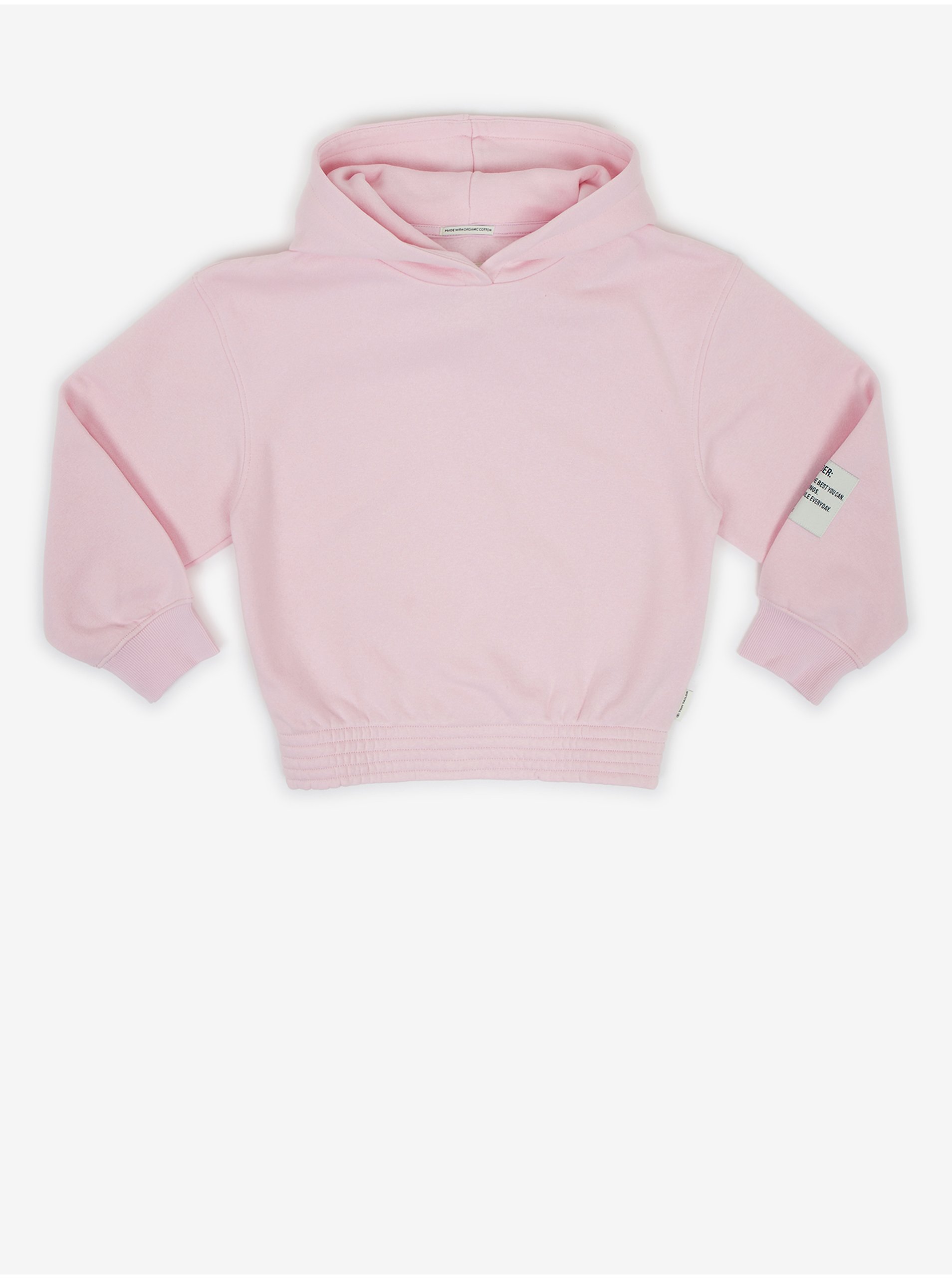 Light Pink Girls Hoodie Tom Tailor - Girls
