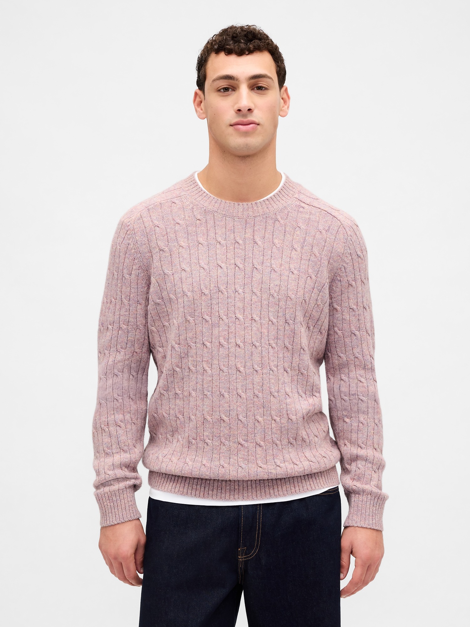 GAP Knitted Merino Wool Sweater - Men's