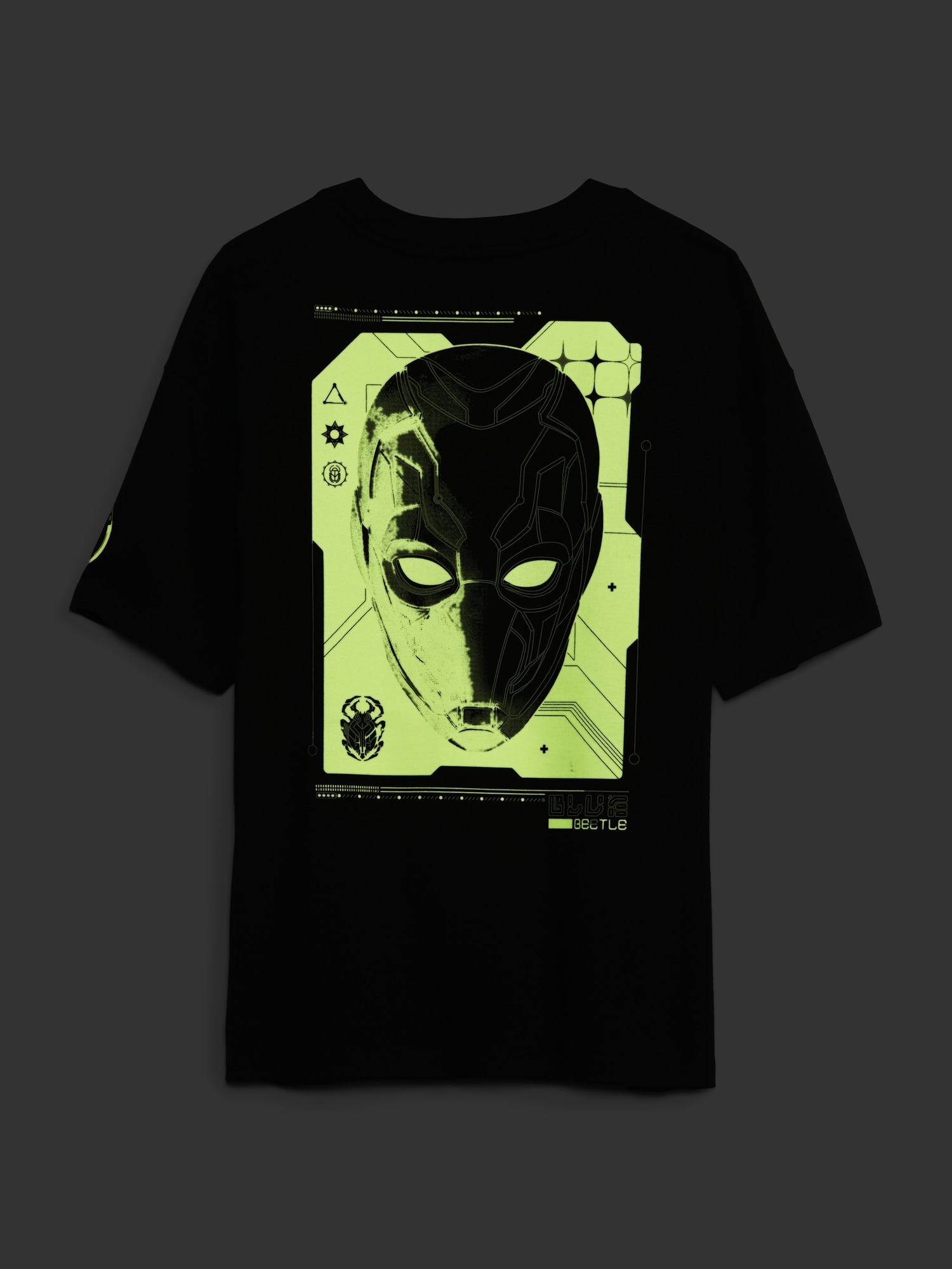 GAP - negru, verde neon