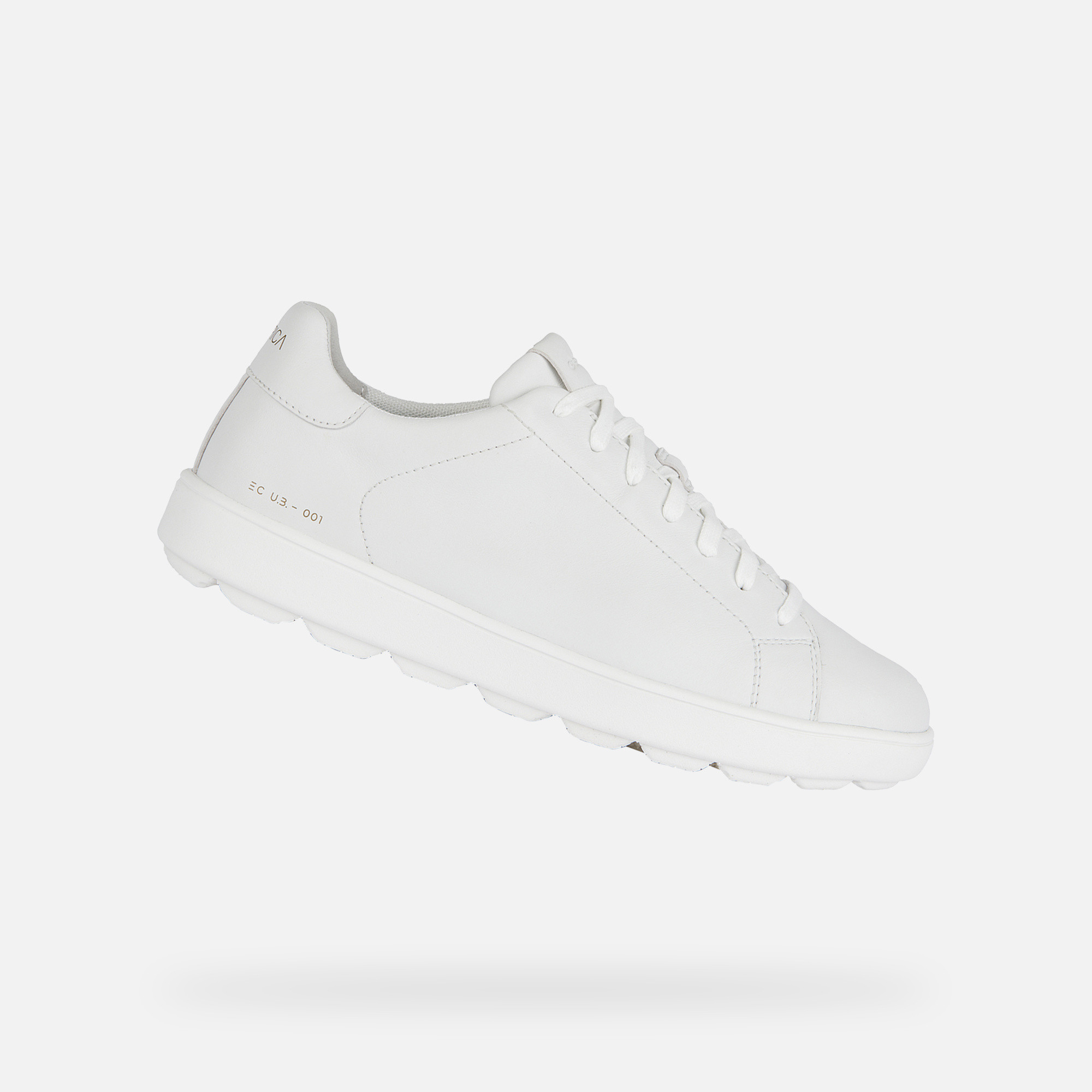 White men&#039;s sneakers Geox Spherica ECUB-1 - Men