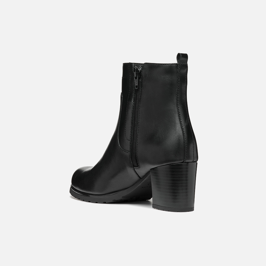 Black women's ankle shoes Geox New Lise Abx - Women's
