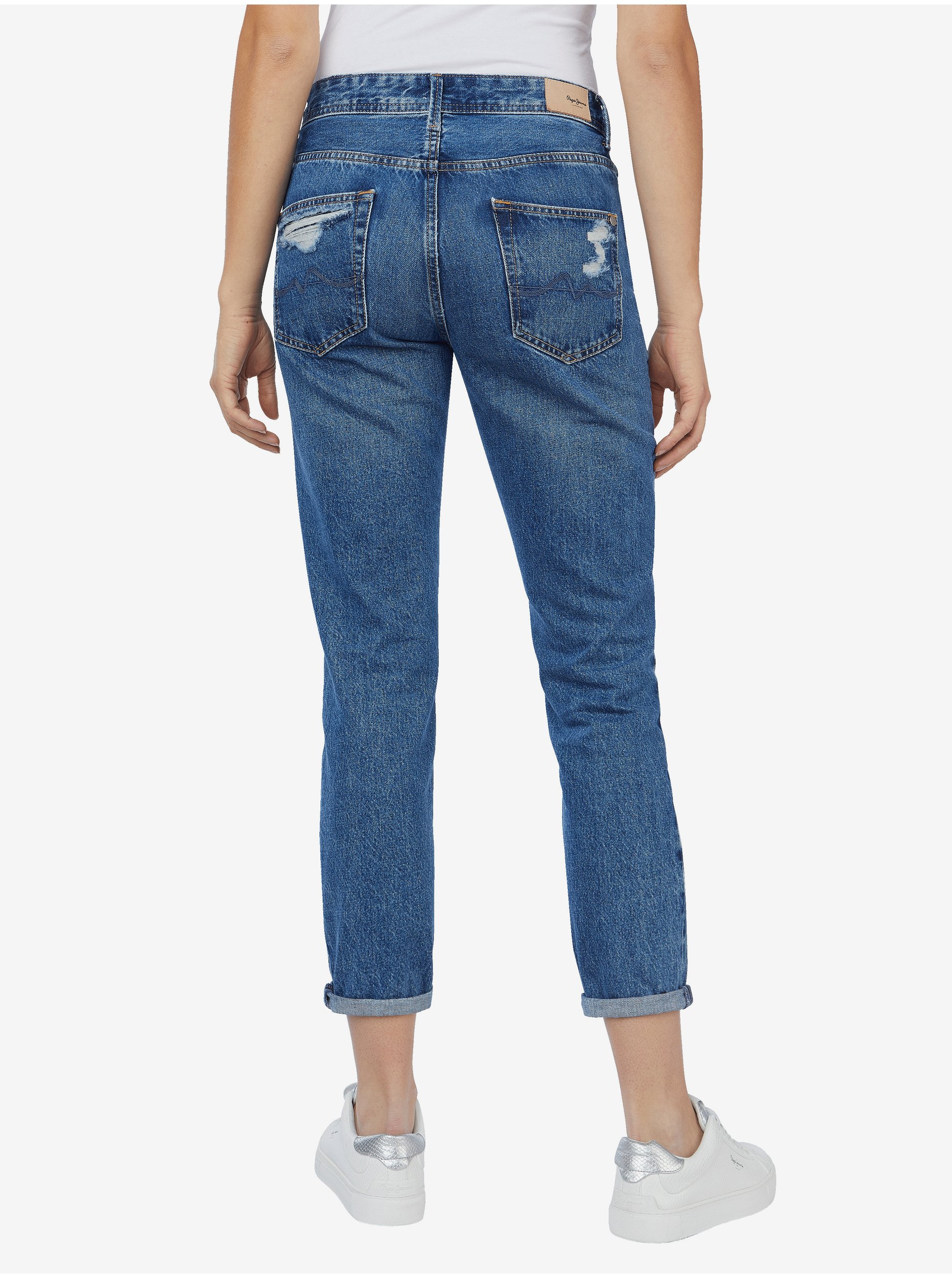 Blugi de dama Pepe Jeans Tattered Effect